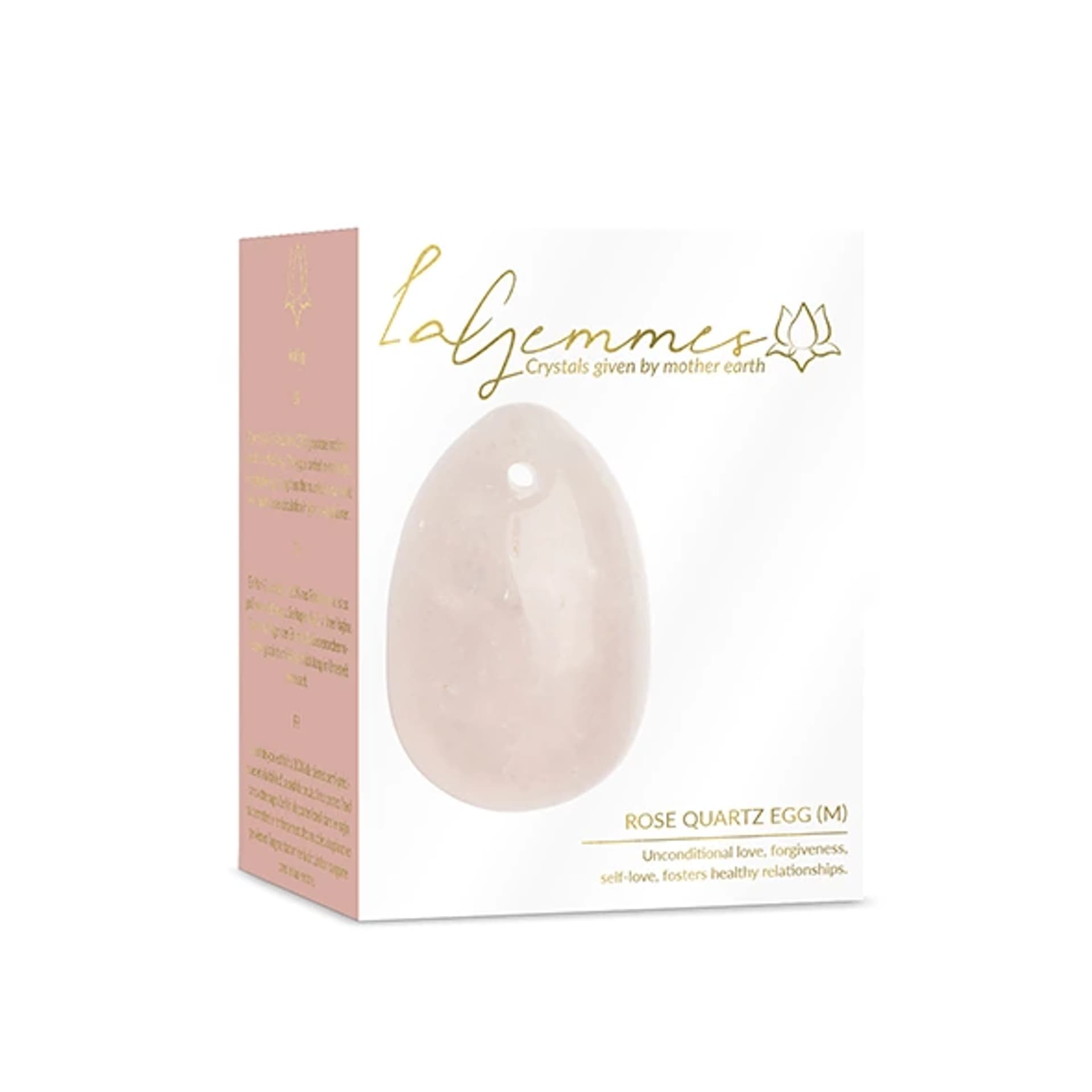 

Kulka gejszy - La Gemmes Yoni Egg Rose Quartz M
