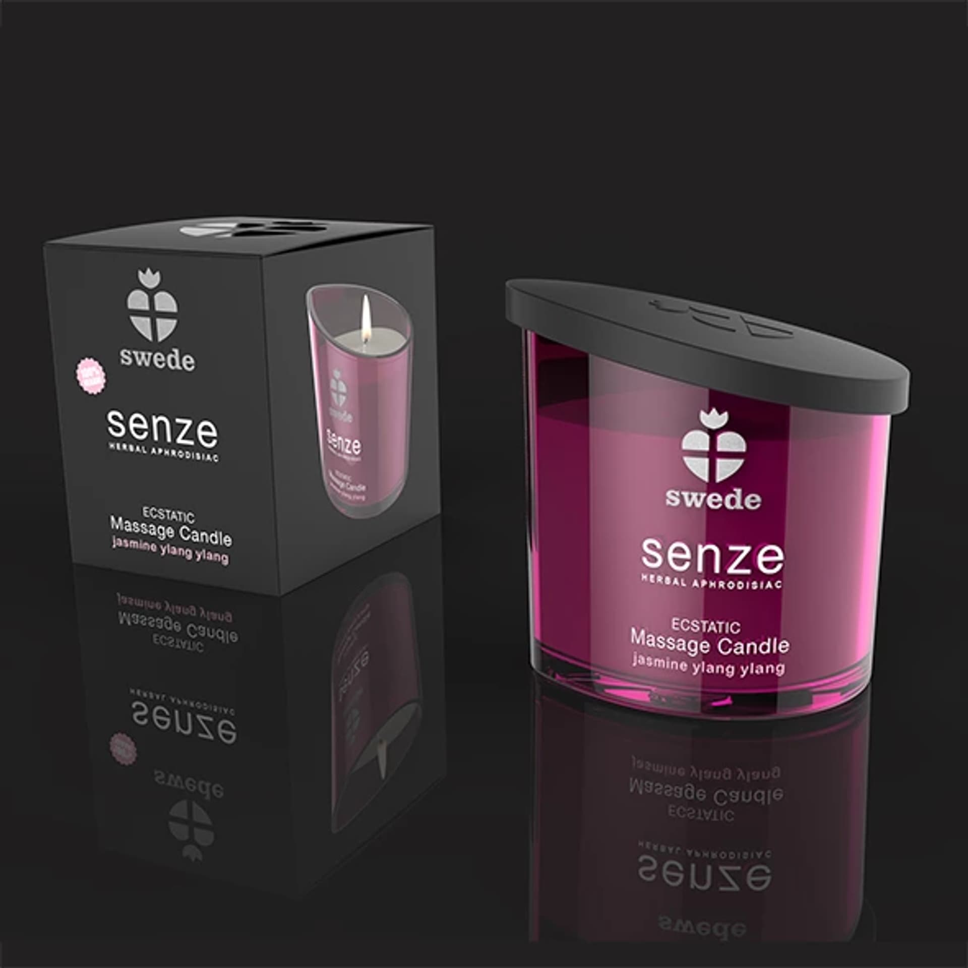 

Świeca do masażu - Swede Senze Massage Candle Ecstatic 150 ml