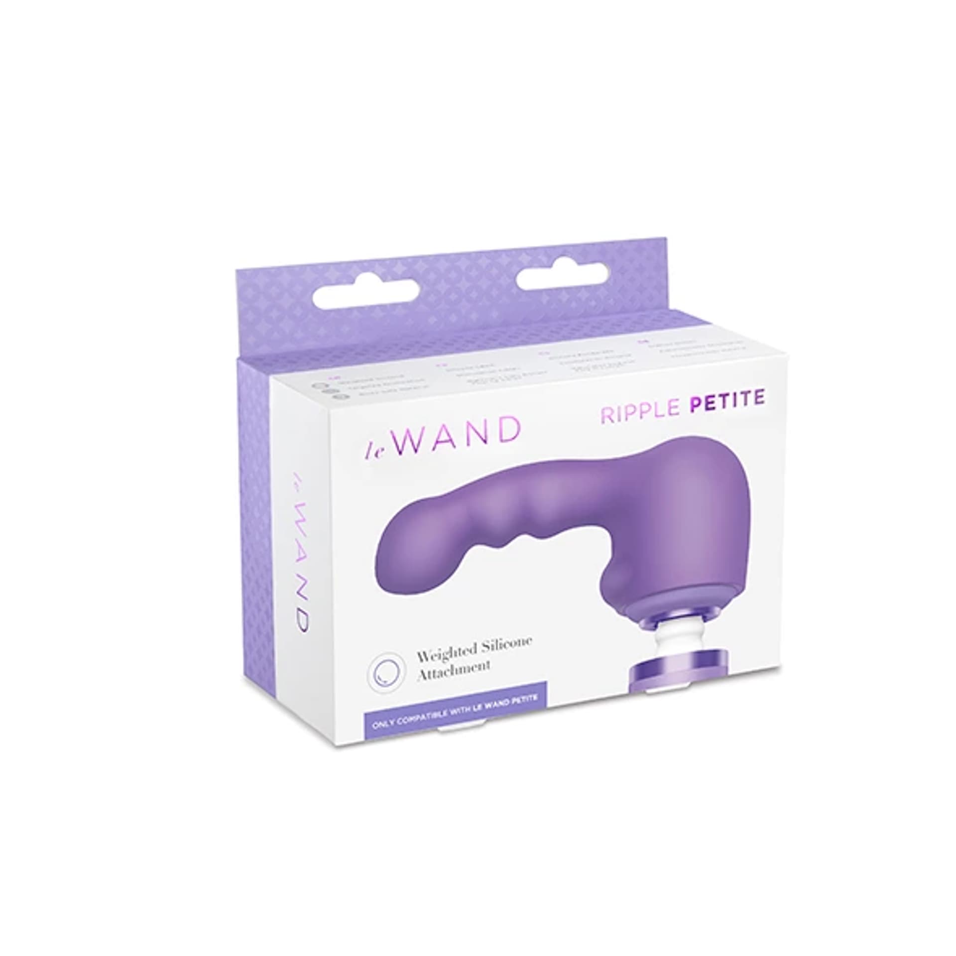 

Nakładka na masażer - Le Wand Petite Ripple Weighted Attachment