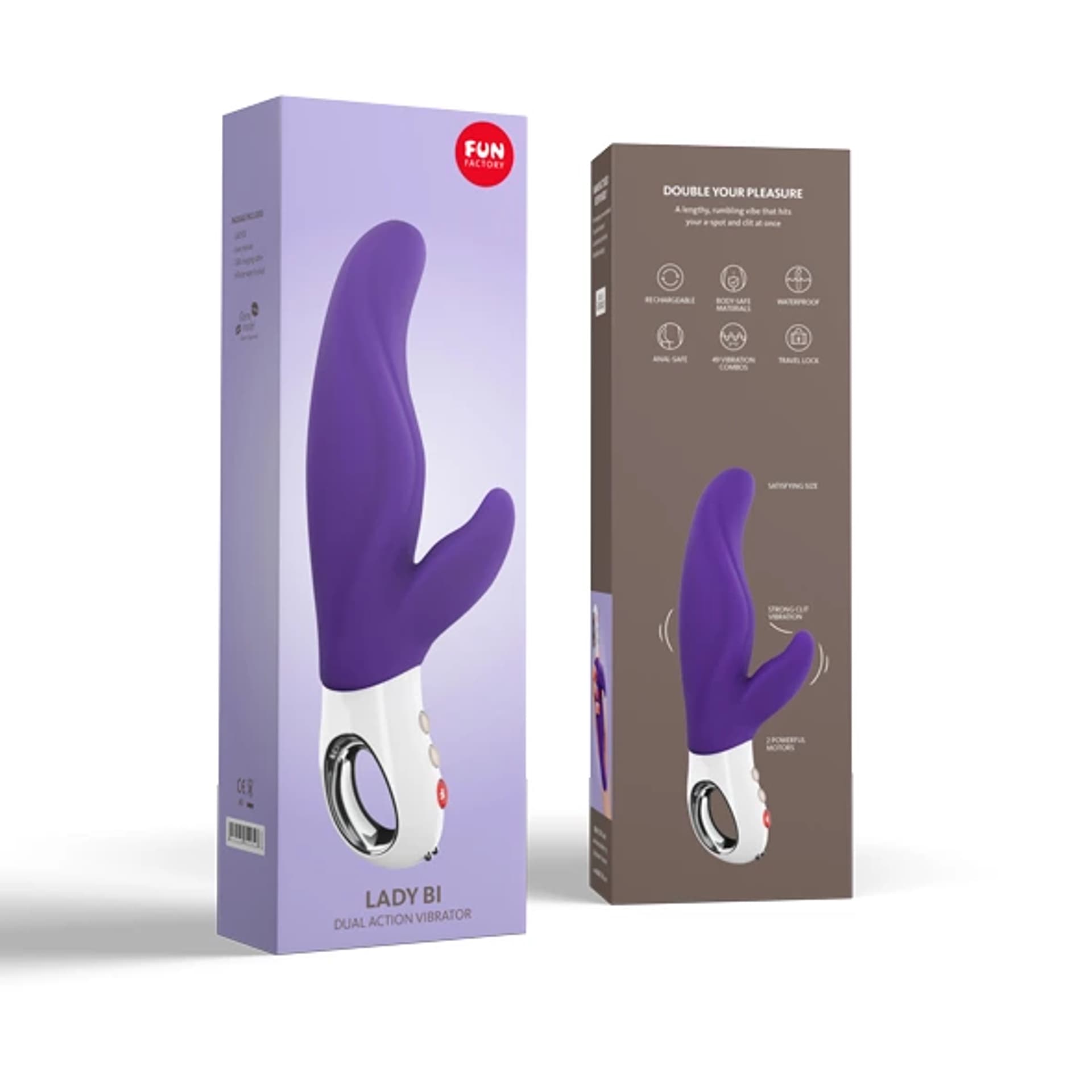 

Wibrator - Fun Factory Lady Bi Violet
