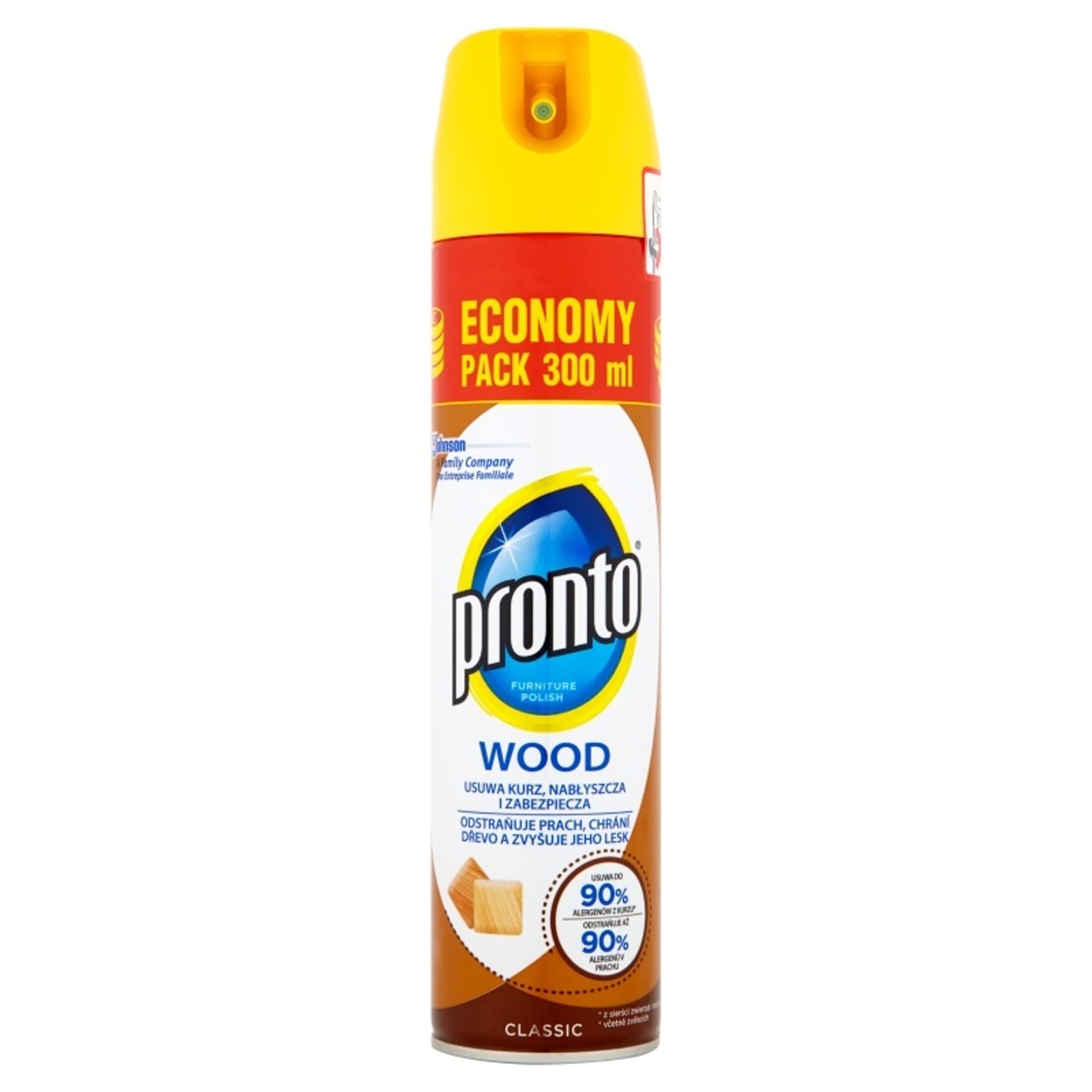 

Spray przeciw kurzowi PRONTO 300ml Wood Classic