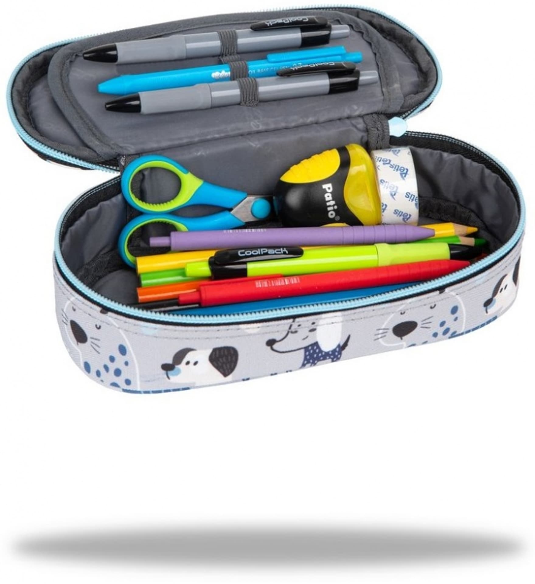 

Piórnik saszetka sztywna XXL Coolpack CP Campus Doggy