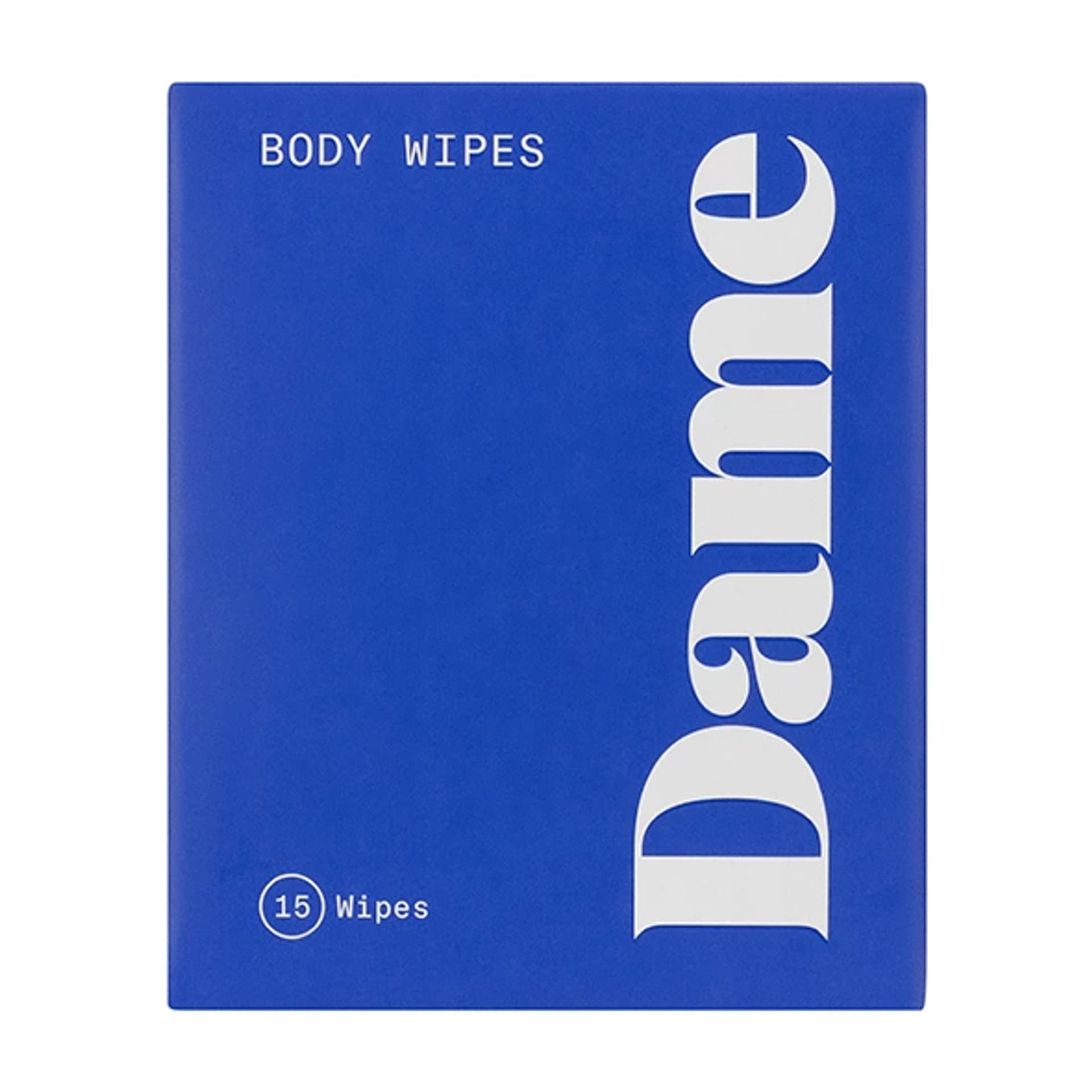 

Chusteczki odświeżające - Dame Products Body Wipes 15 szt