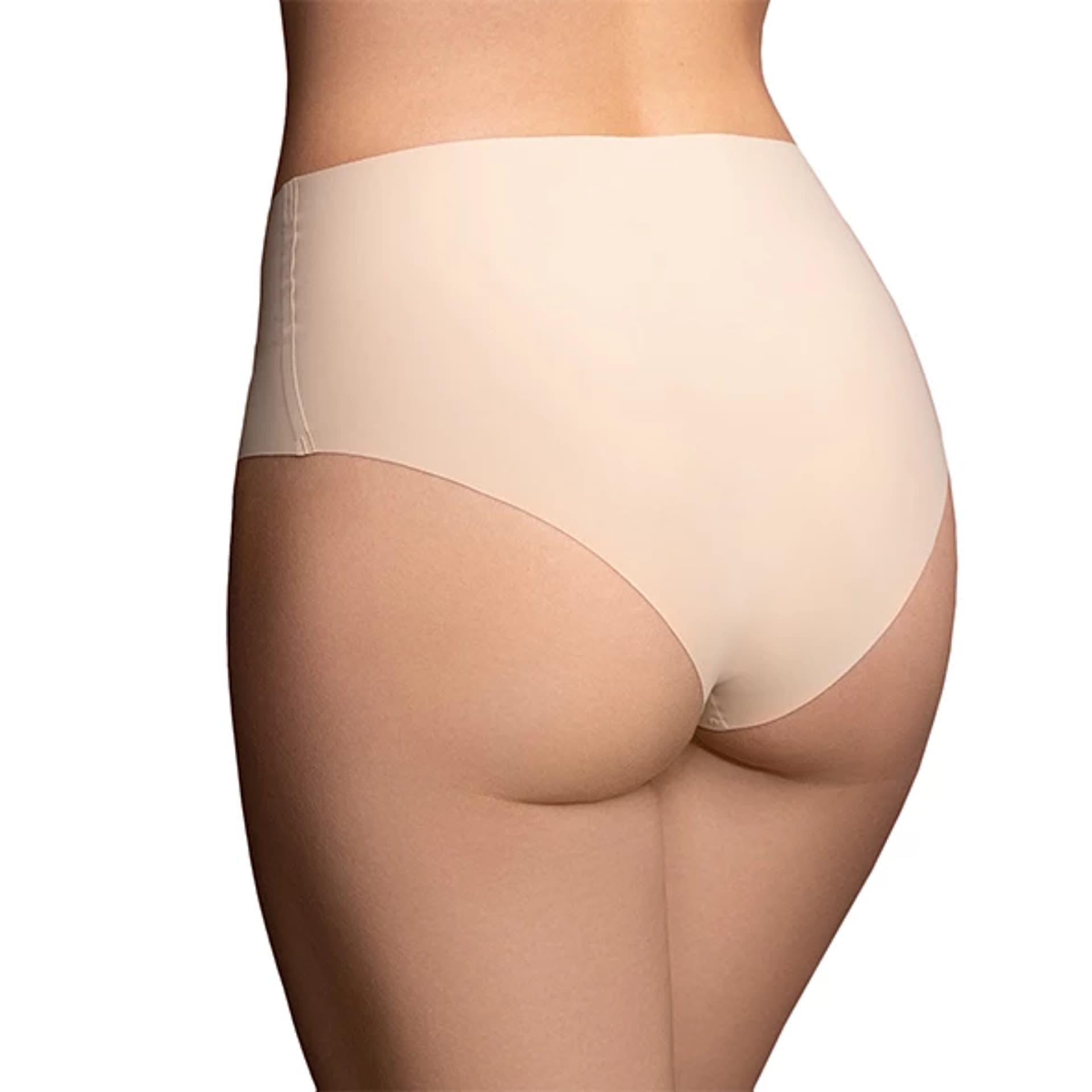 

Niewidzialne majtki - Bye Bra Invisible High Brief Nude + Black M