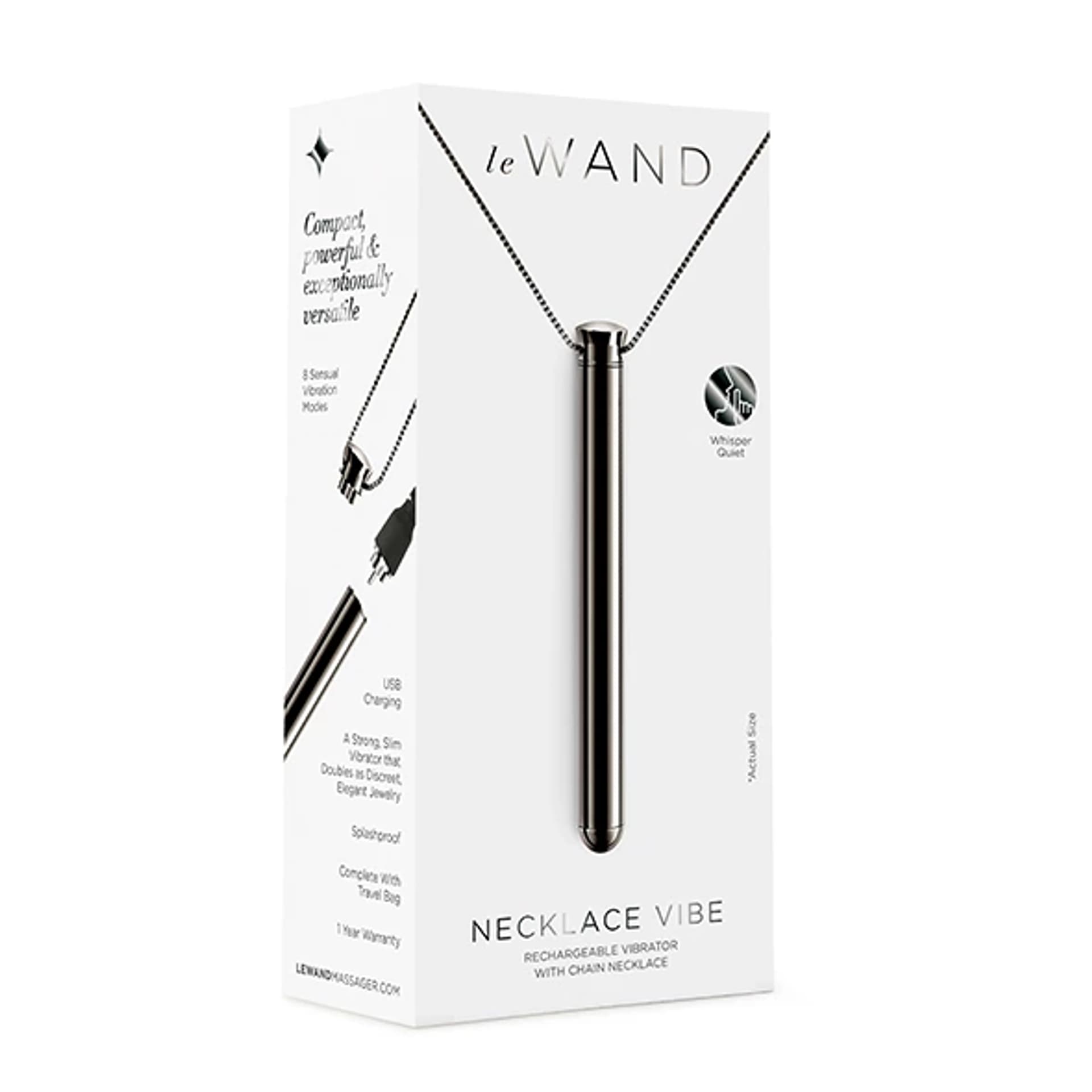 

Wibrator naszyjnik - Le Wand Vibrating Necklace Black