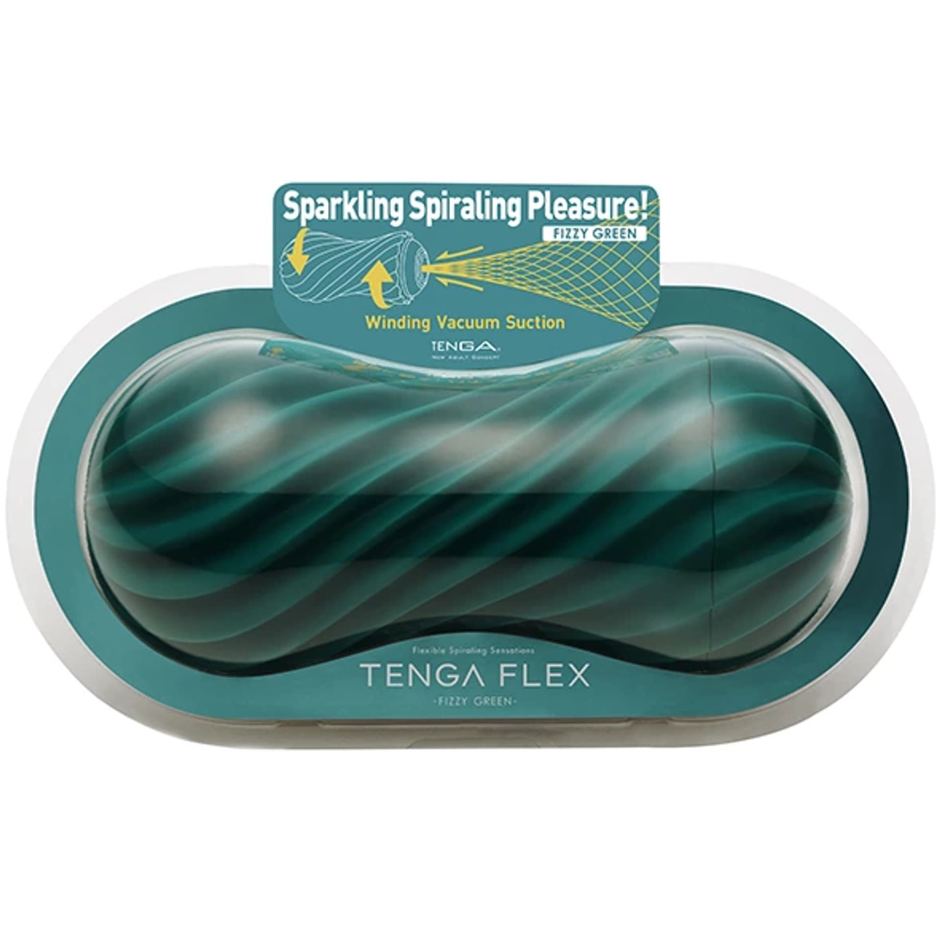 

Nakładka do masturbacji - Tenga Flex II Fizzy Green
