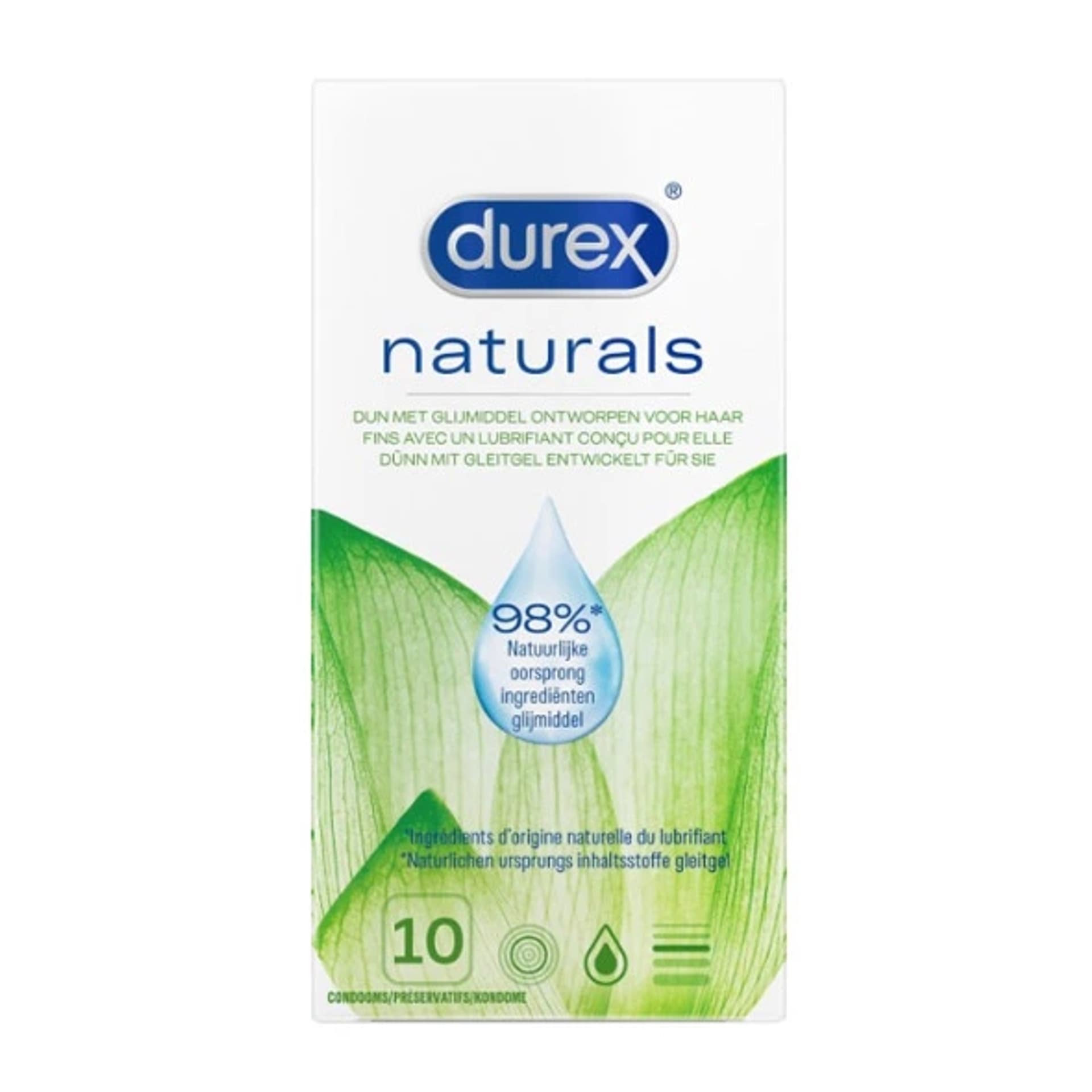 

Prezerwatywy - Durex Naturals 10 szt