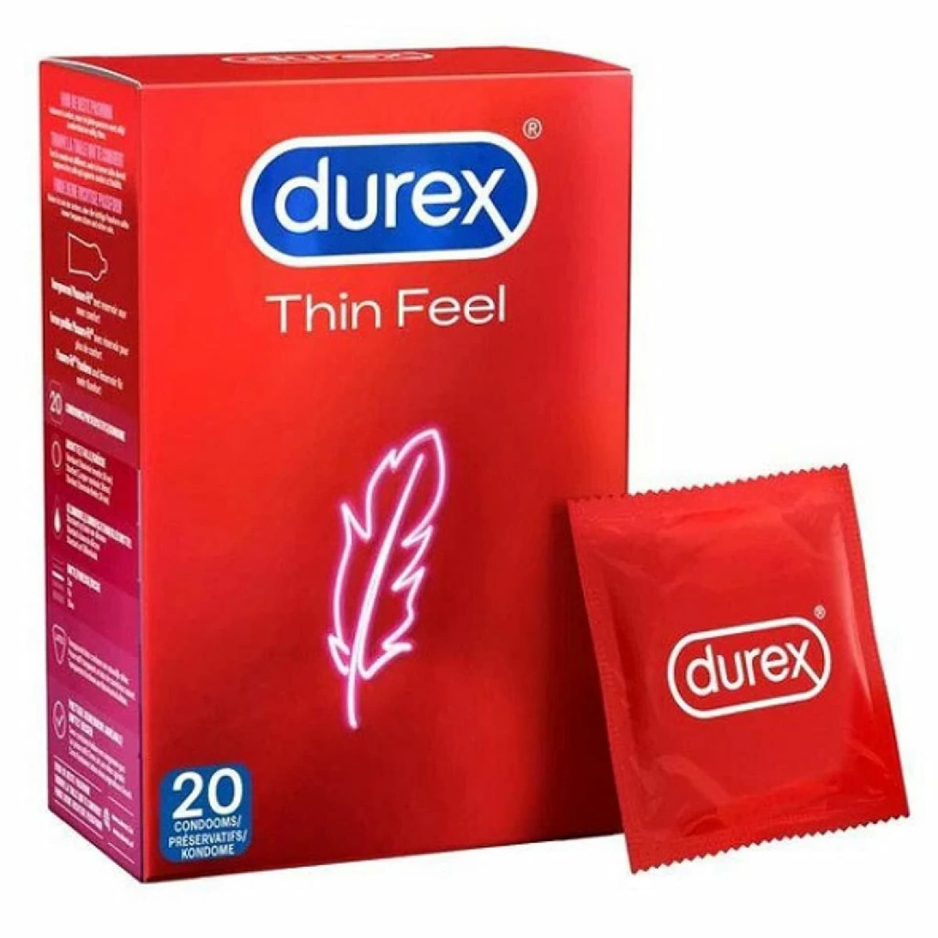 

Prezerwatywy cienkie - Durex Thin Feel 20 szt