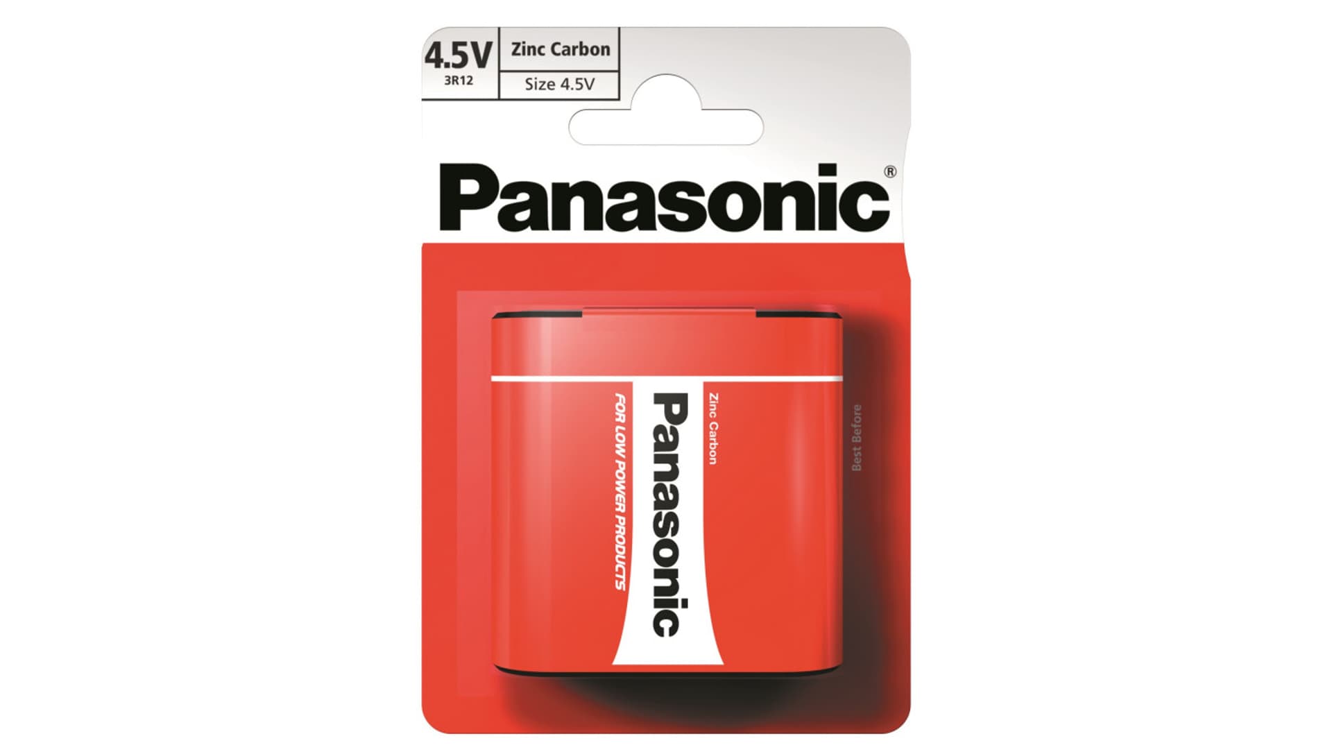 

Bateria płaska. Panasonic 3R12 4,5V