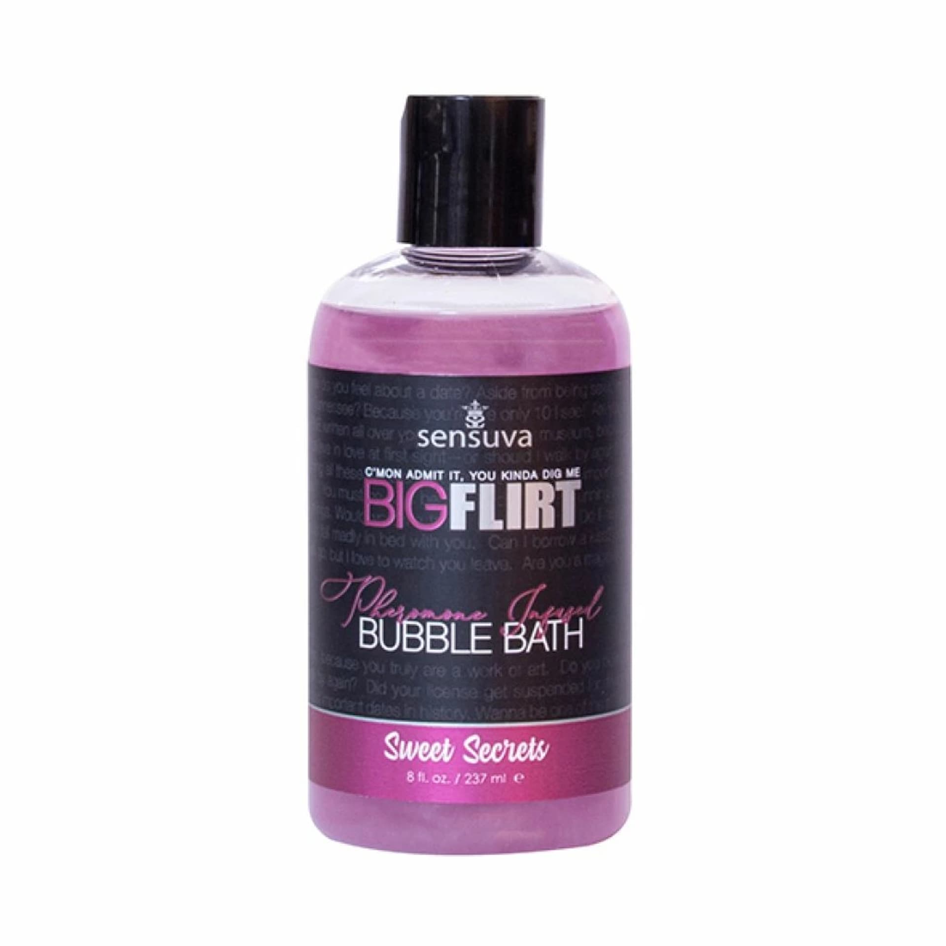 

Płyn do kąpieli - Sensuva Big Flirt Pheromone Bubble Bath Sweet Secrets 237 ml