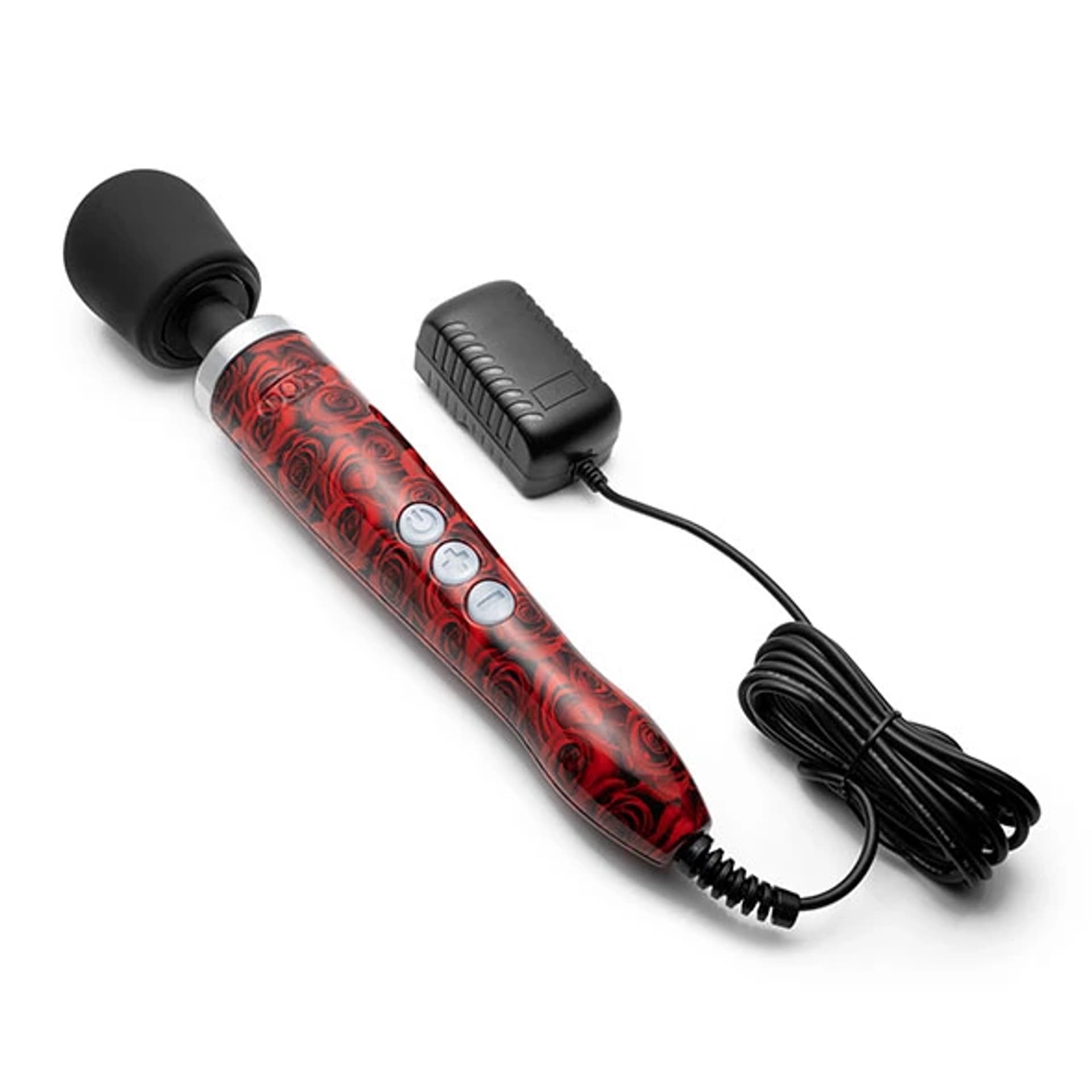 

Masażer - Doxy Die Cast Wand Massager Rose Pattern