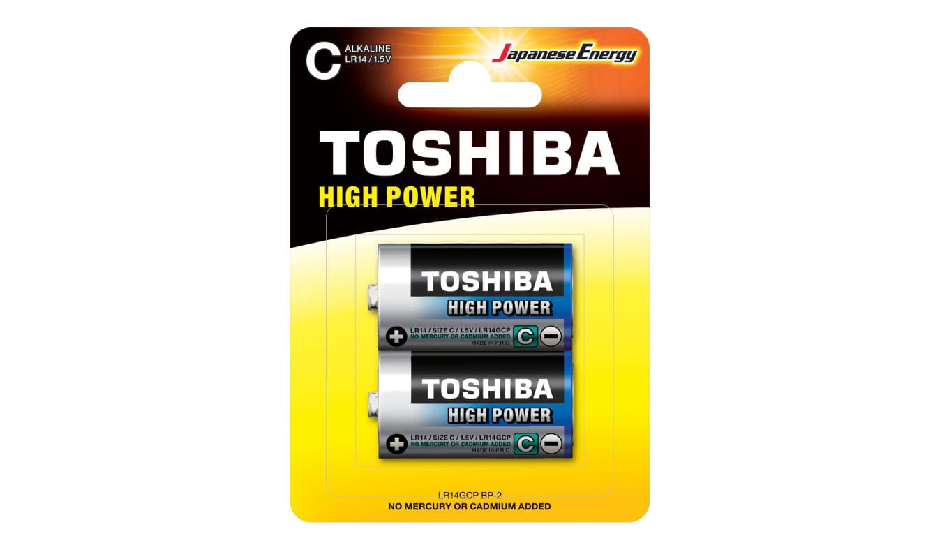 

Bateria alkaliczna LR14 / C 1,5V HIGH POWER LR14GCP BP-2 /blister 2szt./