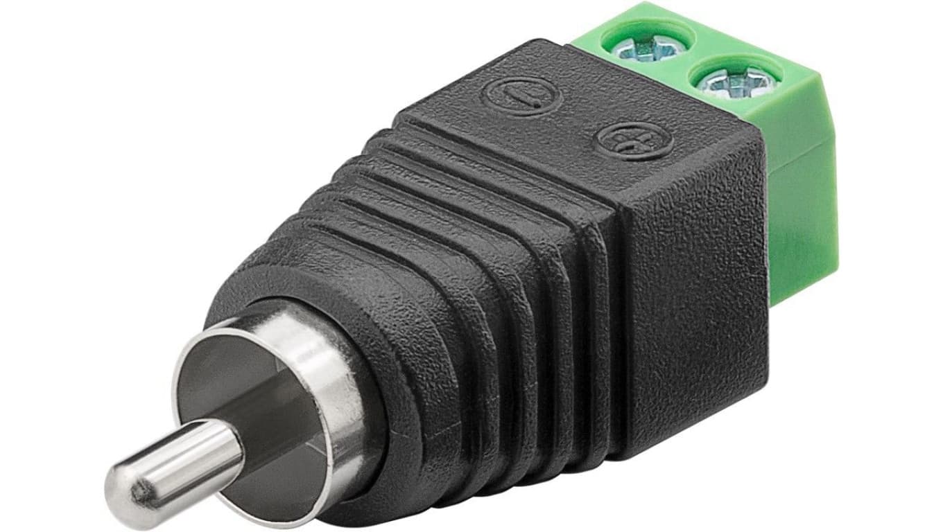 

Wtyk Cinch/RCA - mocowanie śrubowe 76740 /10szt./