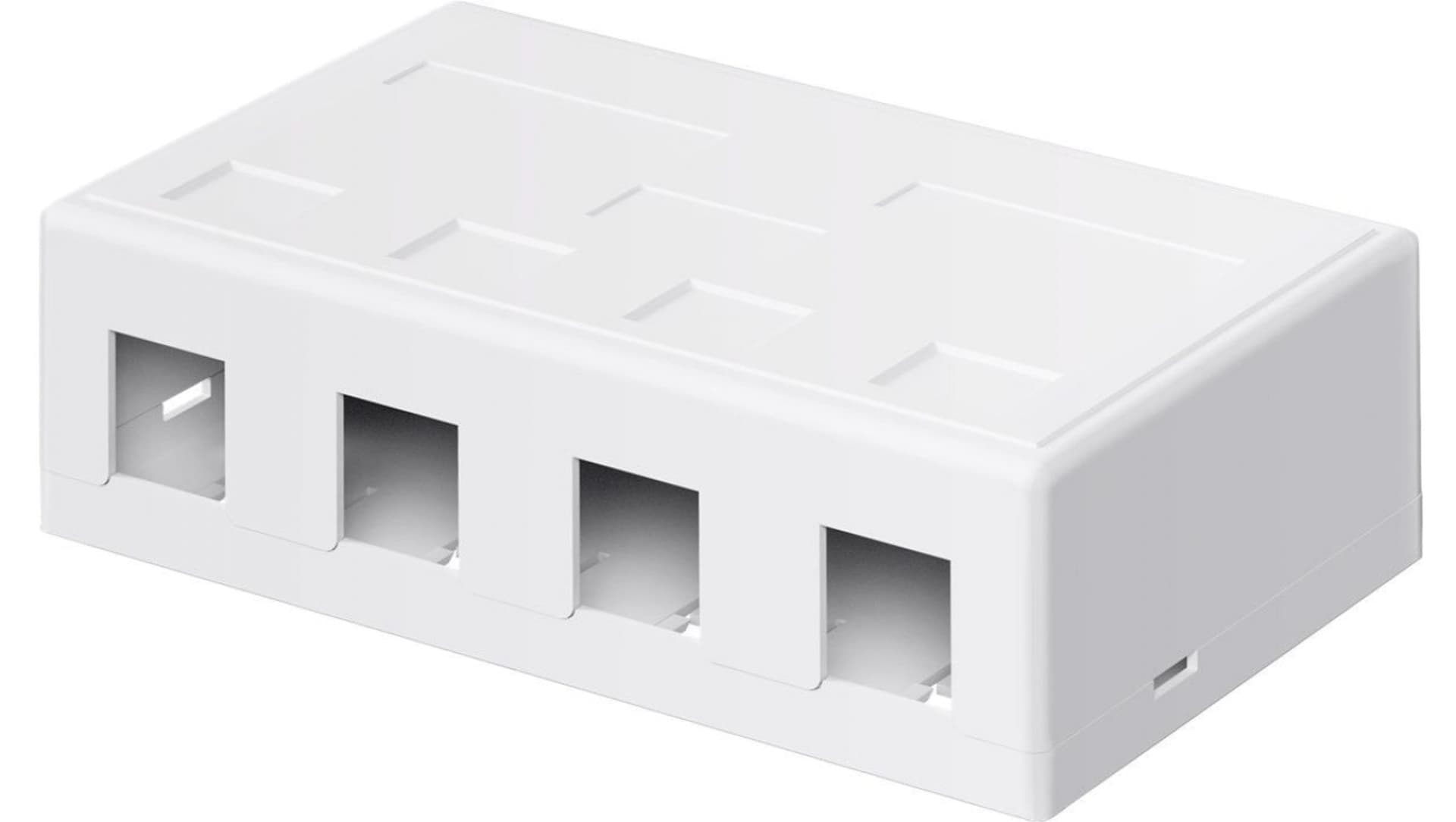 

Pusta obudowa Keystone 4-port - umożliwia łatwy montaż metodą Snap-In 79376