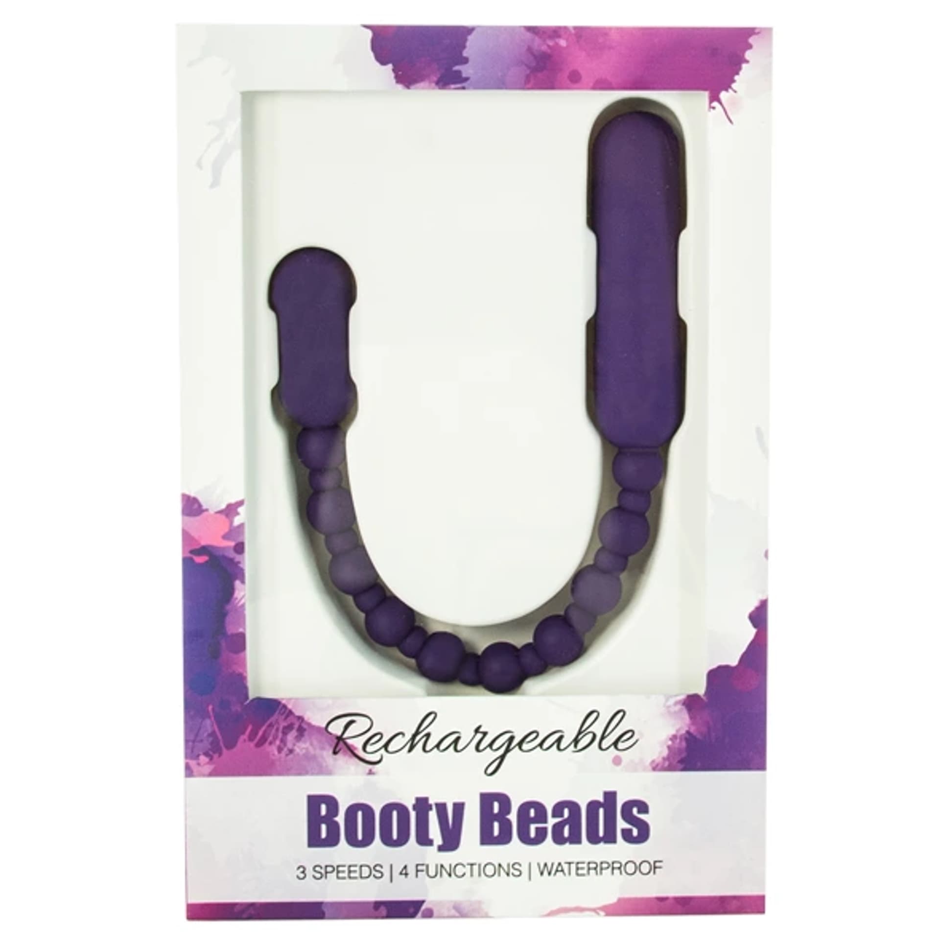 

Koraliki analne wibrujące - PowerBullet Booty Beads Purple