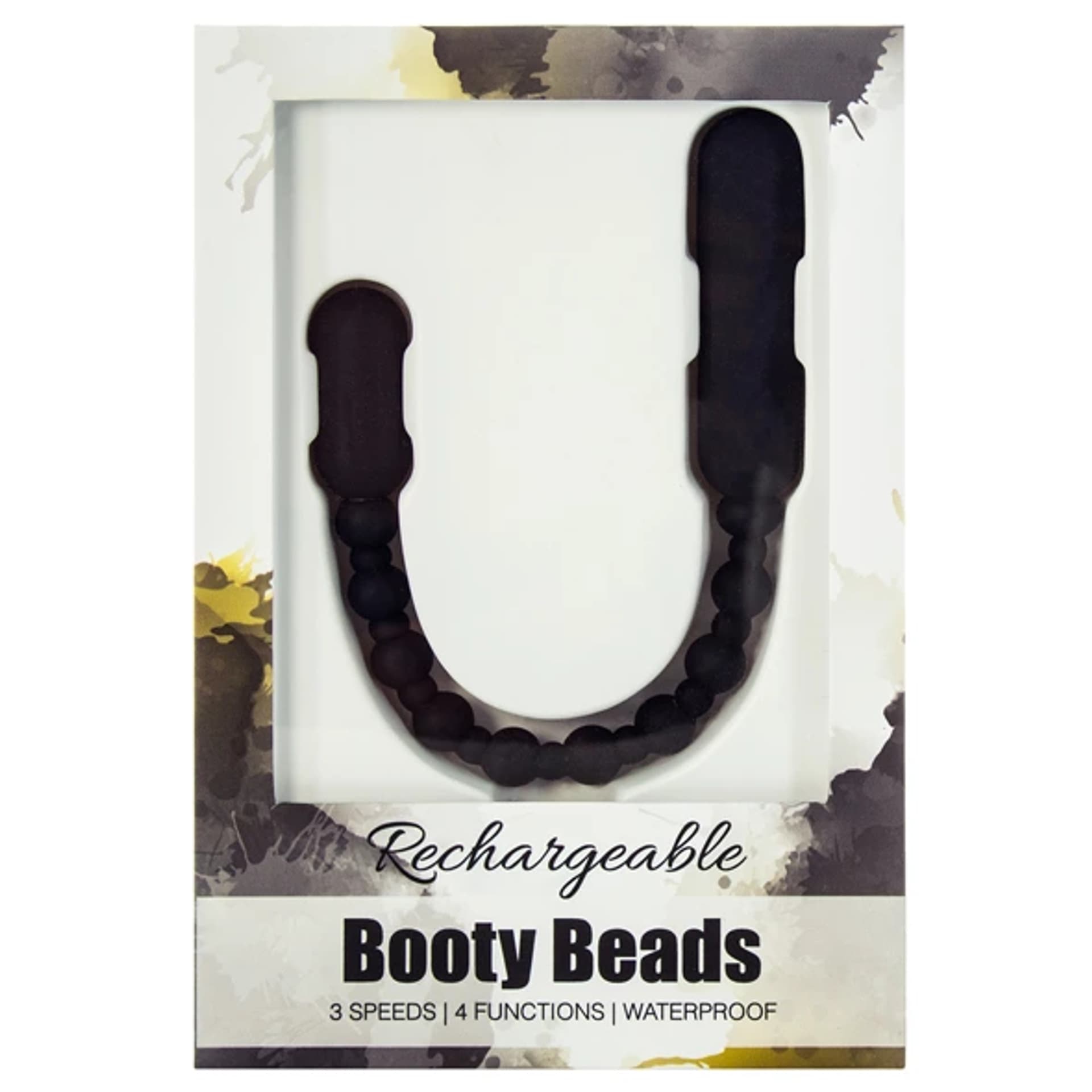 

Koraliki analne wibrujące - PowerBullet Booty Beads Black