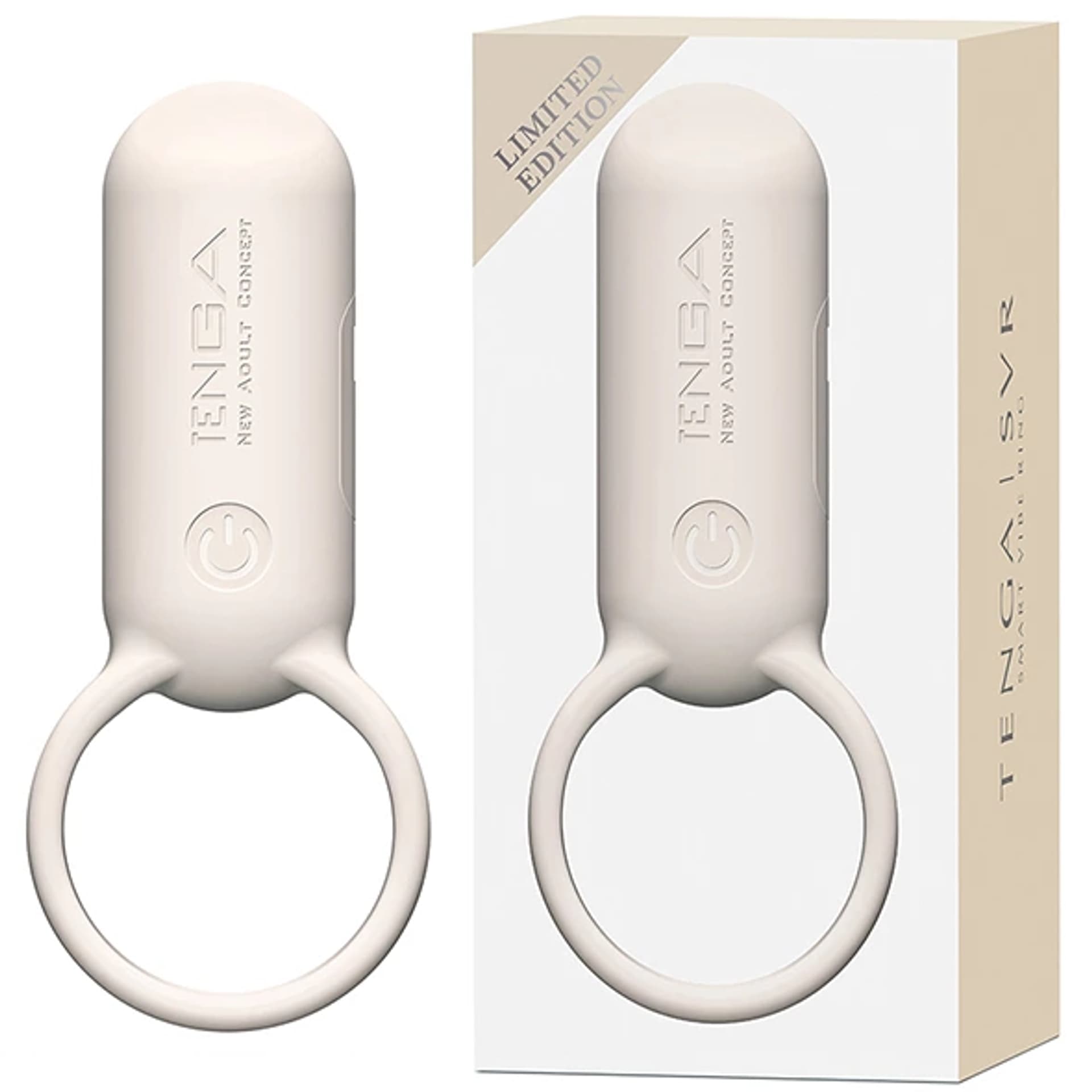 

Pierścień wibrujący - Tenga SVR Smart Vibe Ring Sand Beige