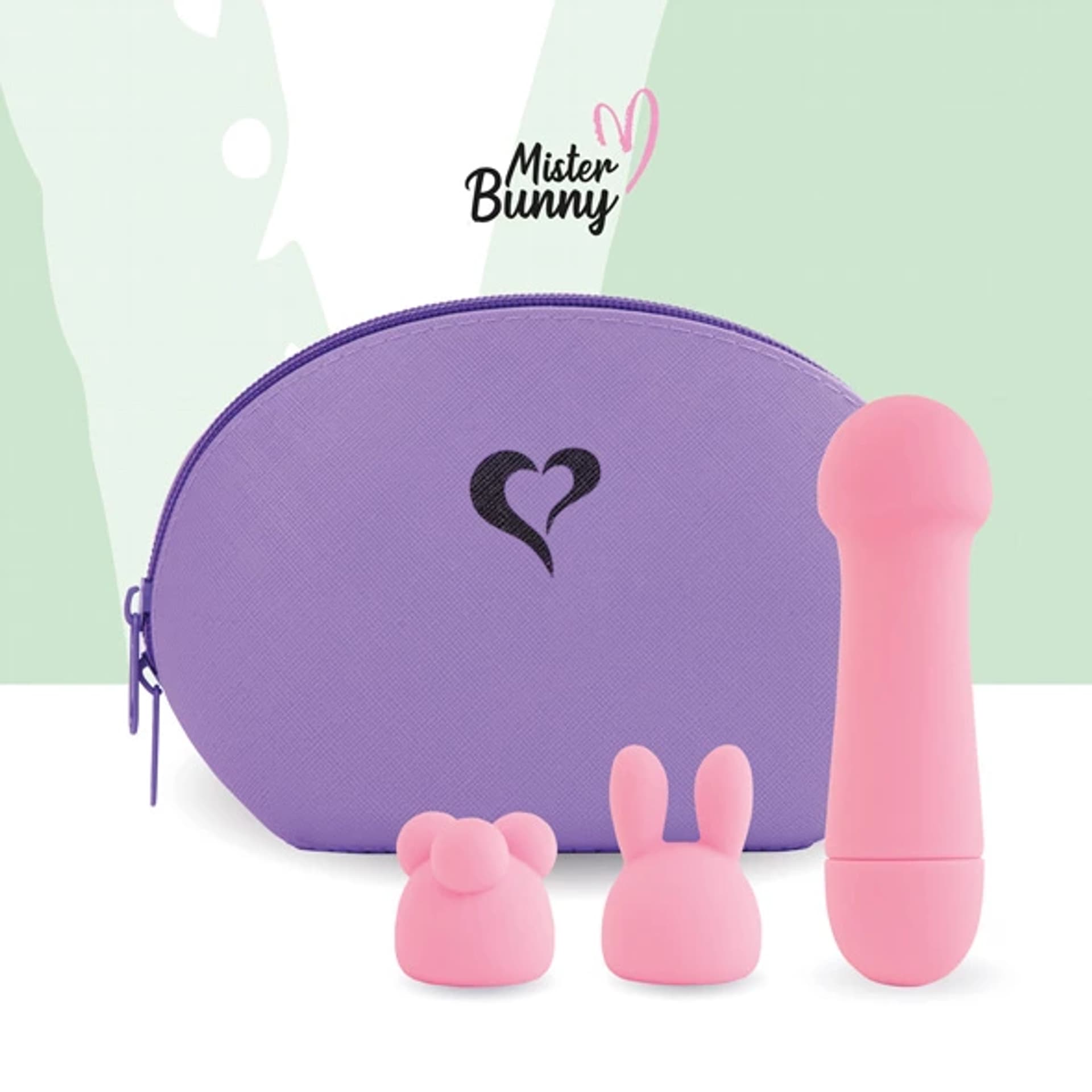 

Wibrator - FeelzToys Mister Bunny with 2 Caps Pink