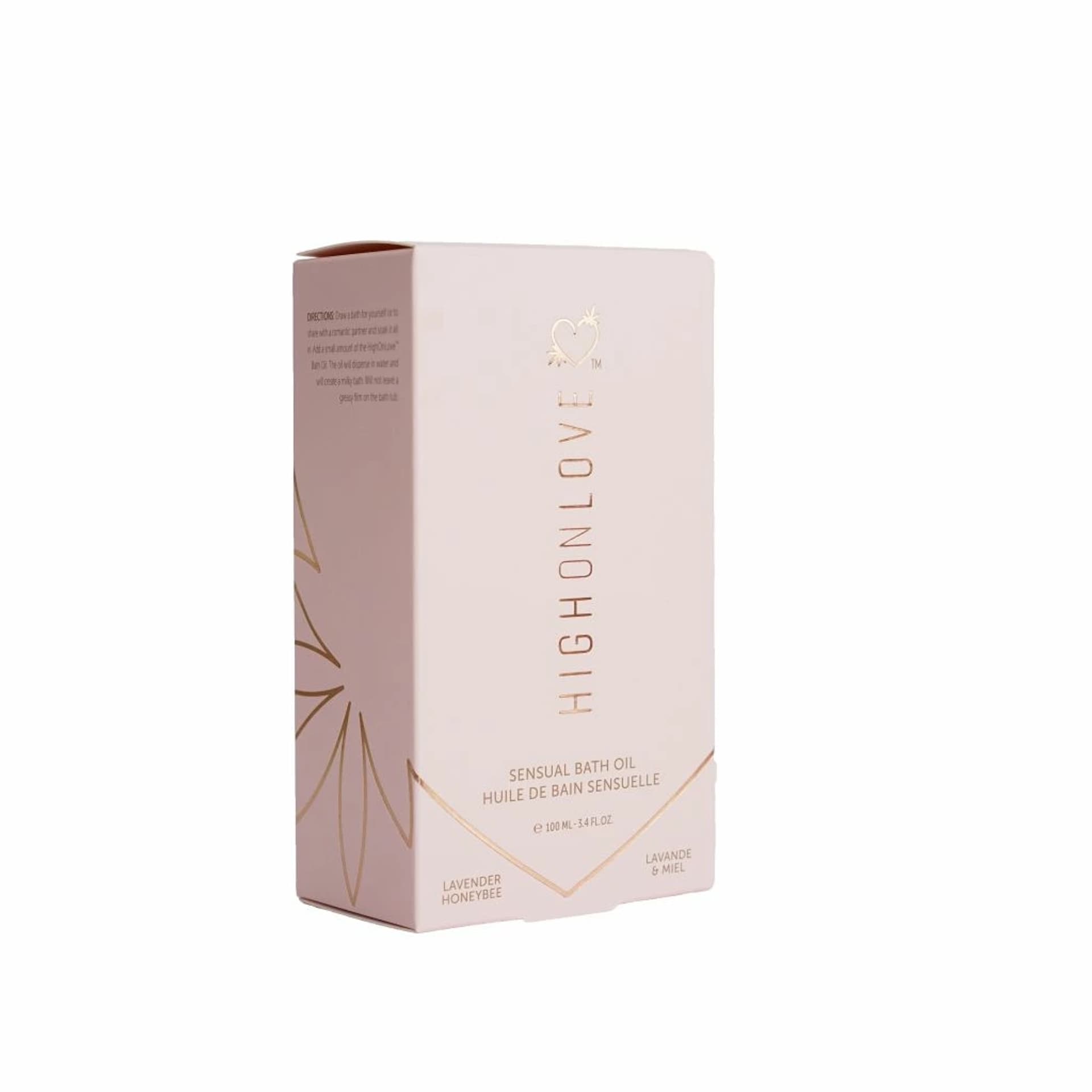 

Olejek do kąpieli - HighOnLove Bath Oil Lavender Honeybee 100 ml