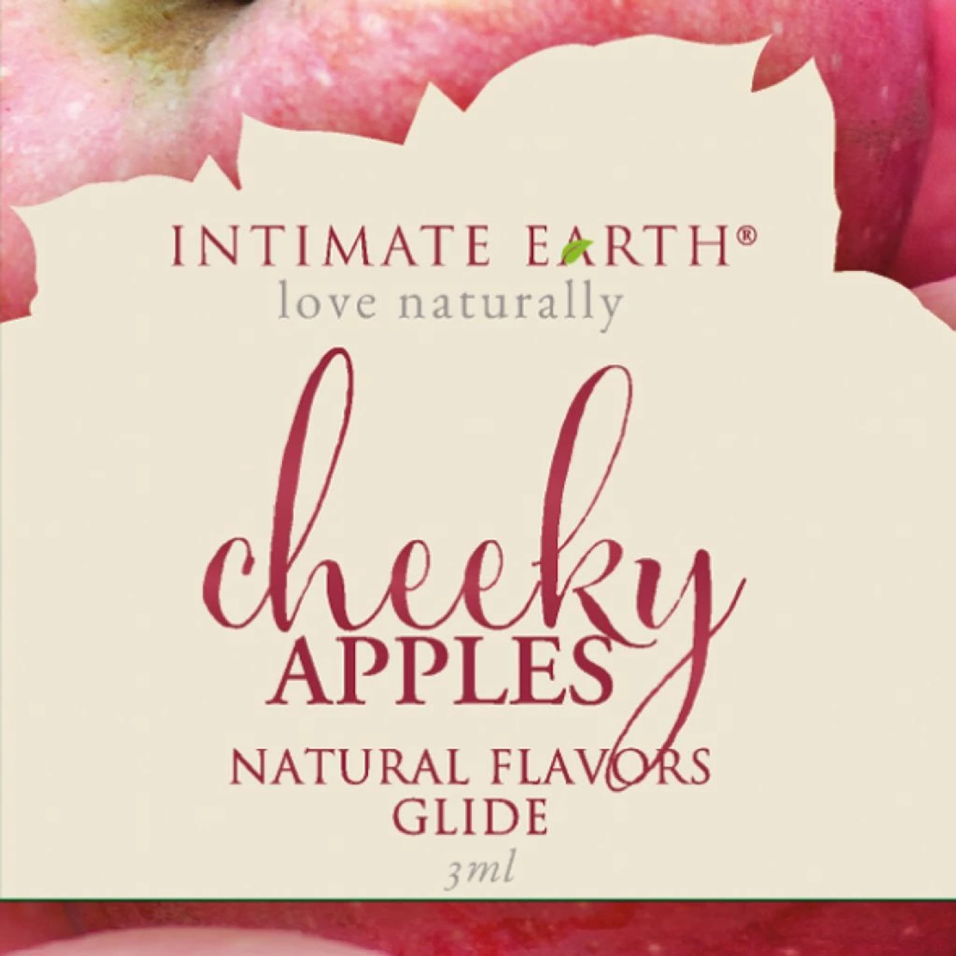 

Lubrykant (saszetka) - Intimate Earth Natural Flavors Cheeky Apples 3 ml