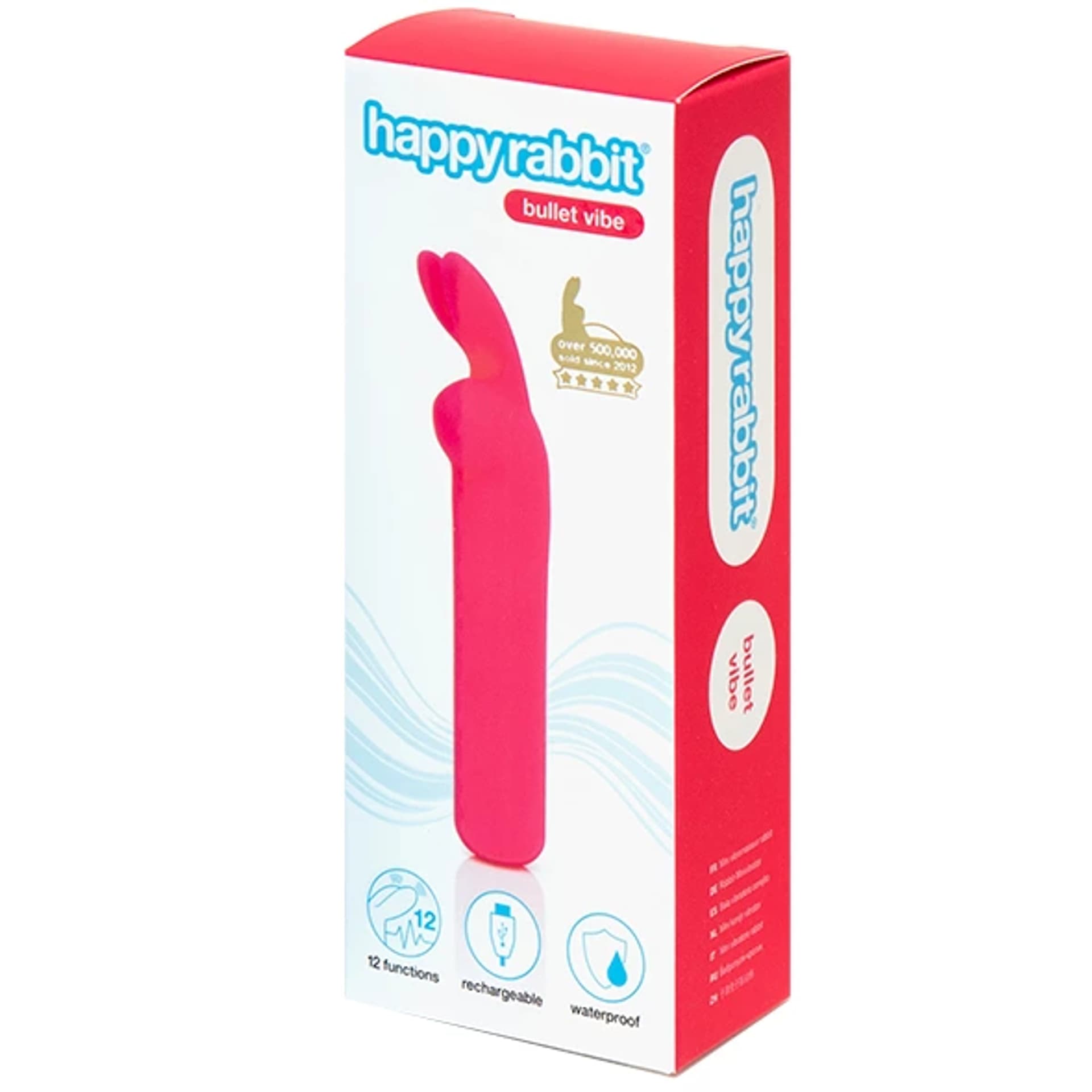 

Wibrator - Happy Rabbit Rechargeable Vibrating Bullet Pink