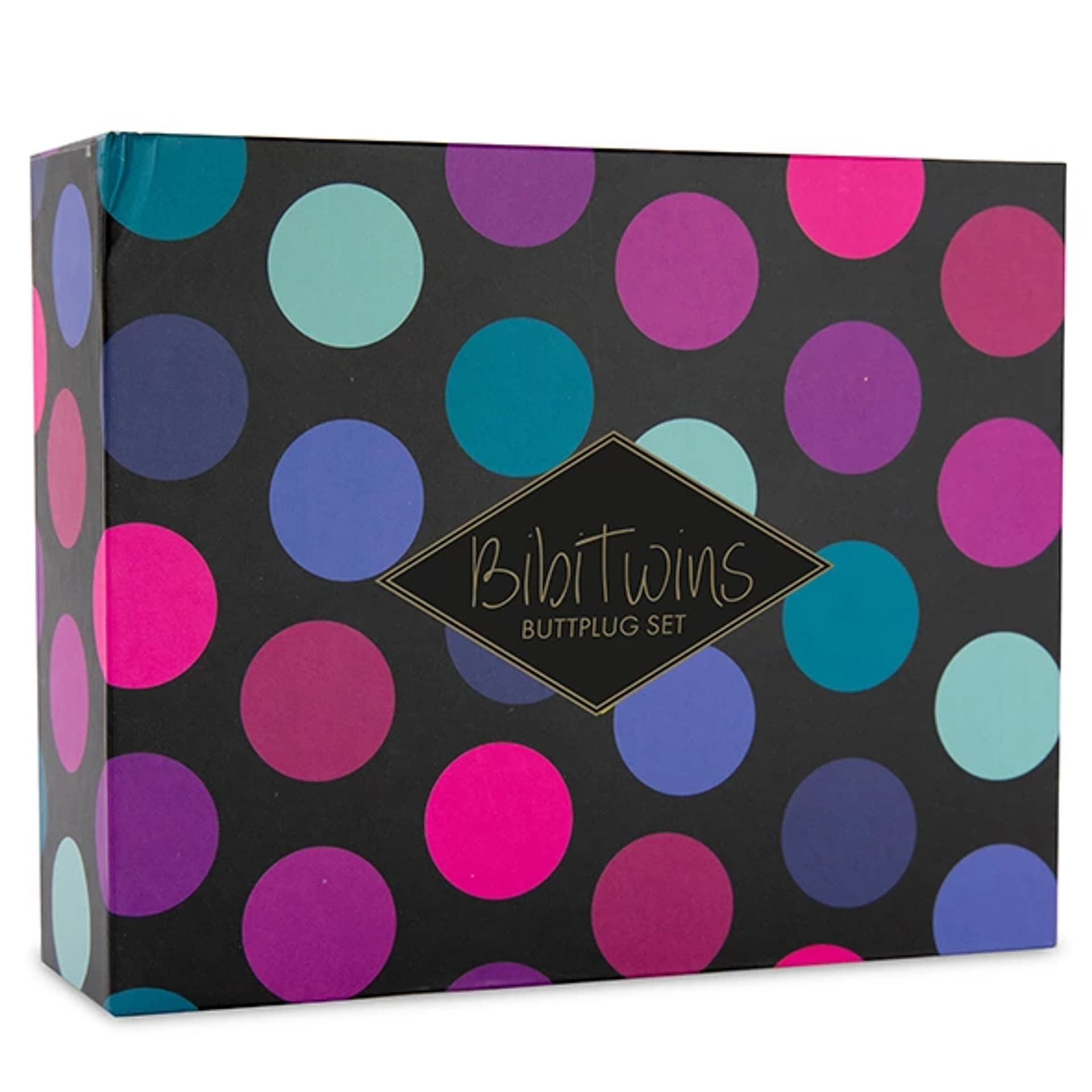 

Zestaw korków analnych - FeelzToys Bibi Twin Purple 3 szt