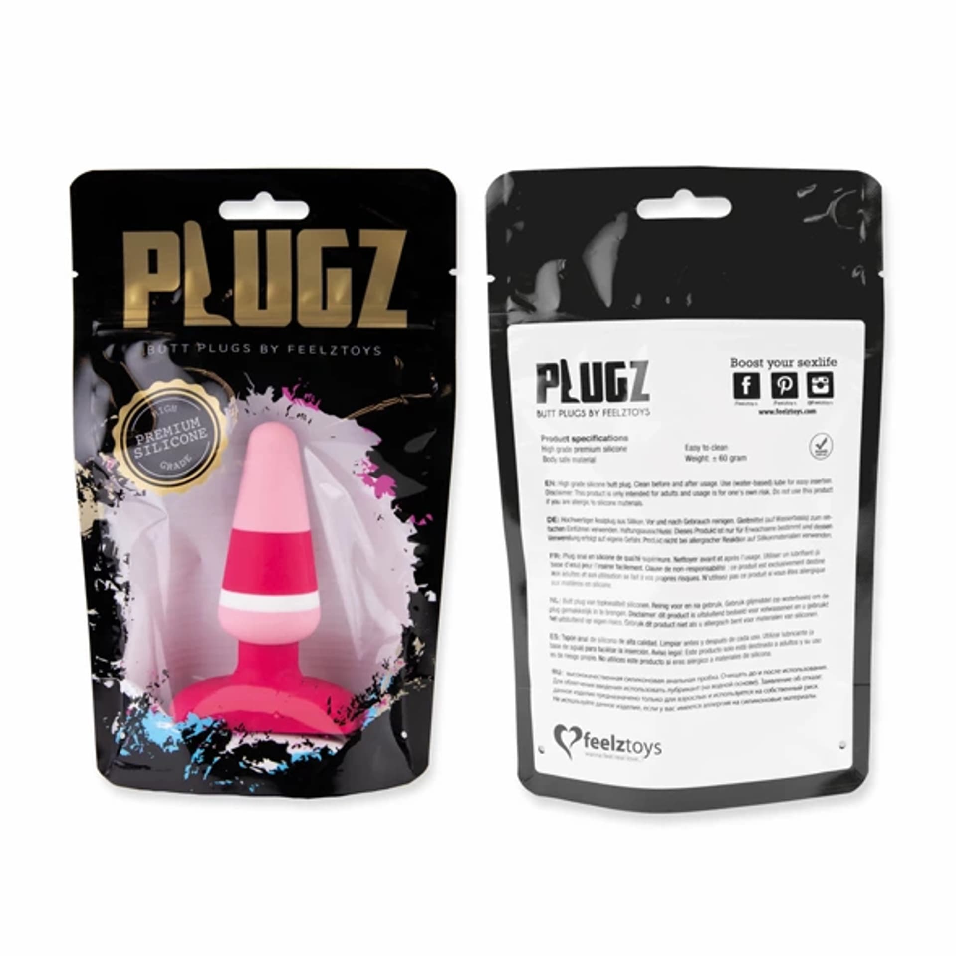 

Plug analny - FeelzToys Plugz Butt Plug Colors Nr. 2