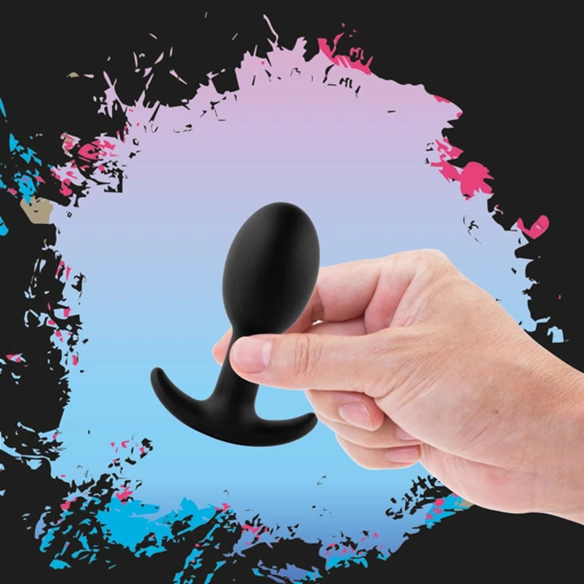 

Plug analny - FeelzToys Plugz Butt Plug Black Nr. 3