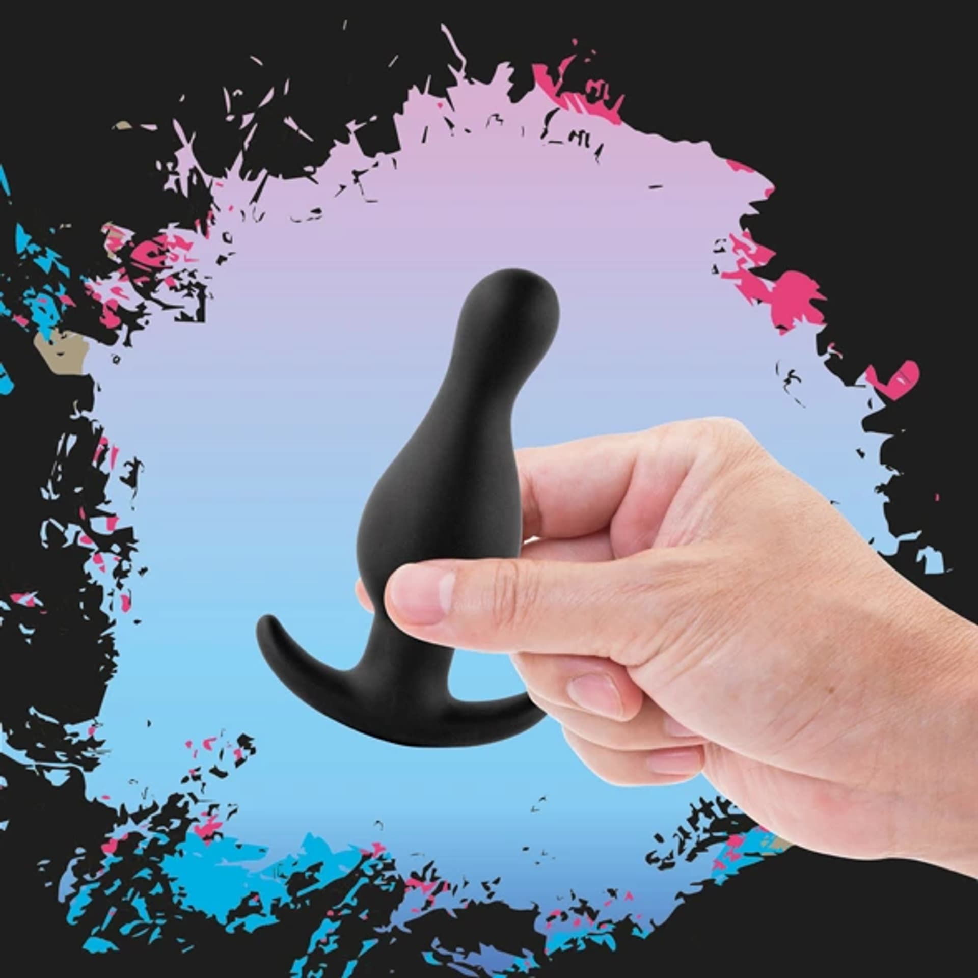 

Plug analny - FeelzToys Plugz Butt Plug Black Nr. 2