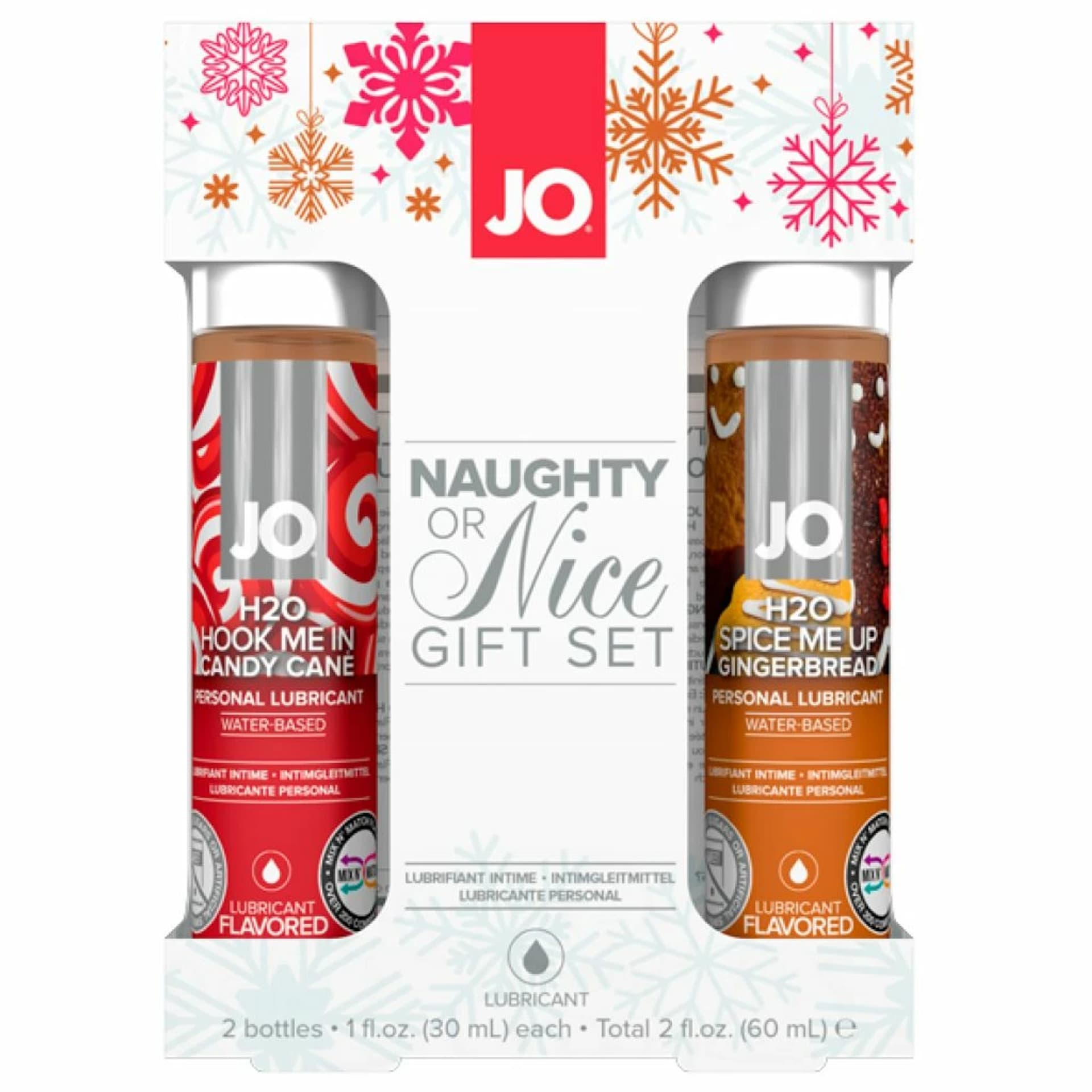 

Zestaw lubrykantów Naughty or Nice 2x30ml System JO