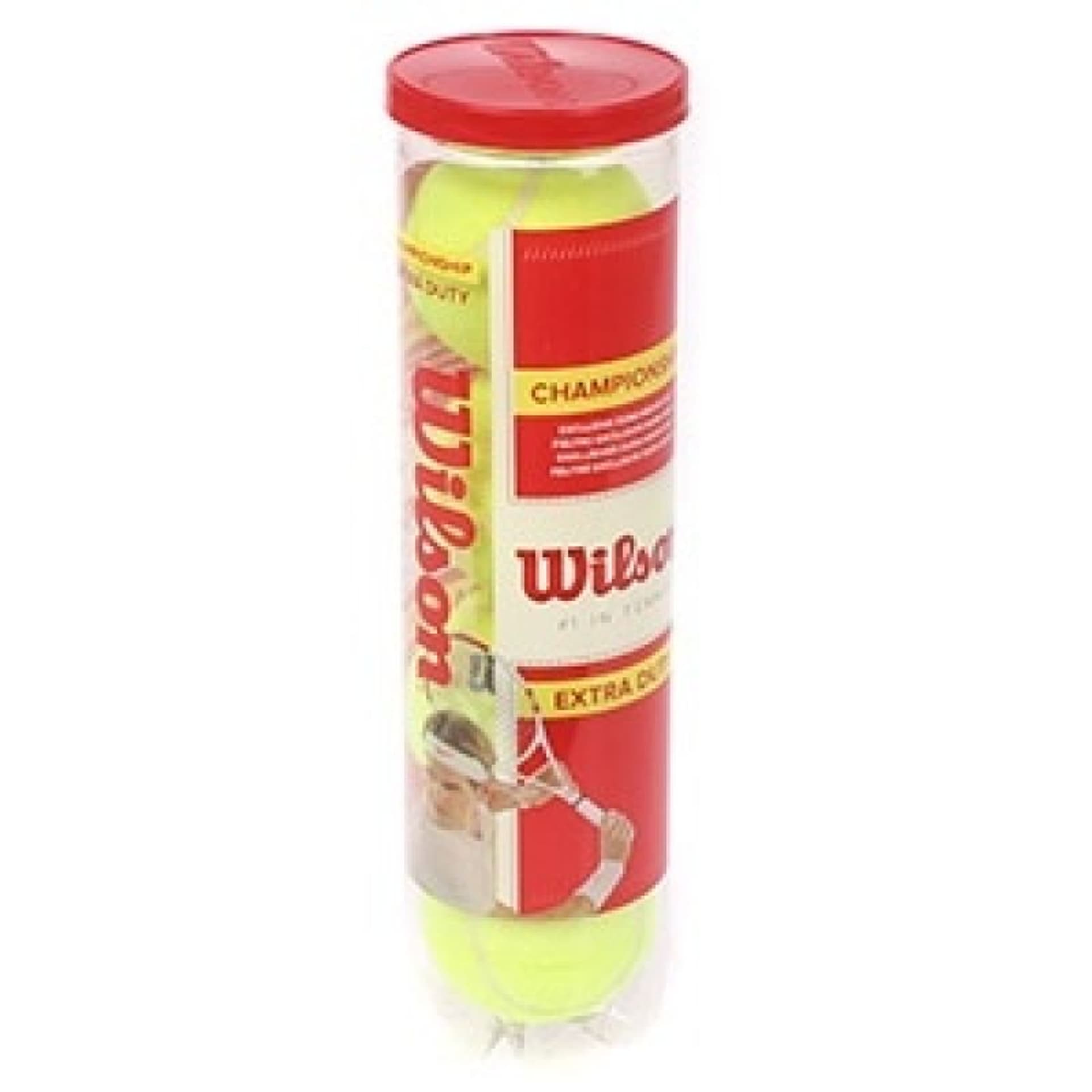 

Piłki tenisowe Wilson Championship Extra Duty (4 szt) (kolor Żółty, rozmiar N/A)