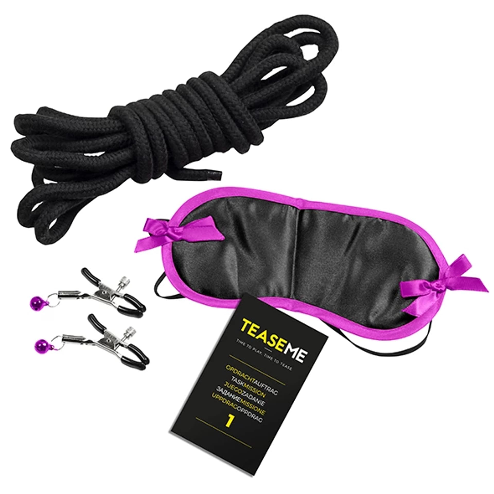 

Gra erotyczna z akcesoriami - XXXME TEASEME Time to Play, Time to Tease