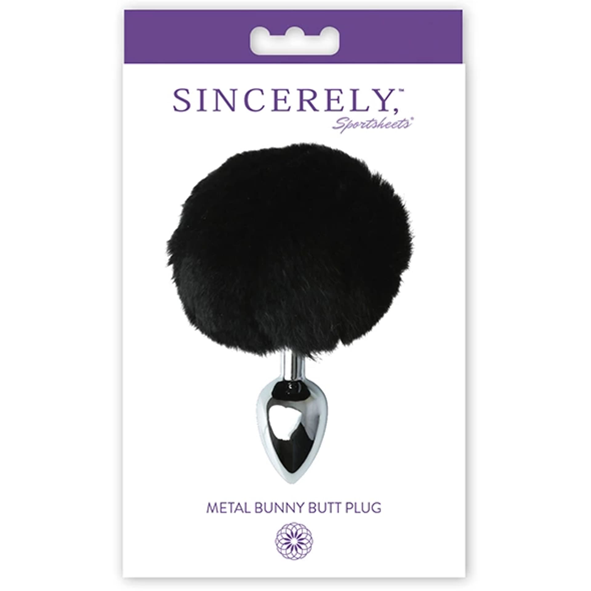 

Plug analny - Sportsheets Sincerely Metal Bunny Butt Plug Black