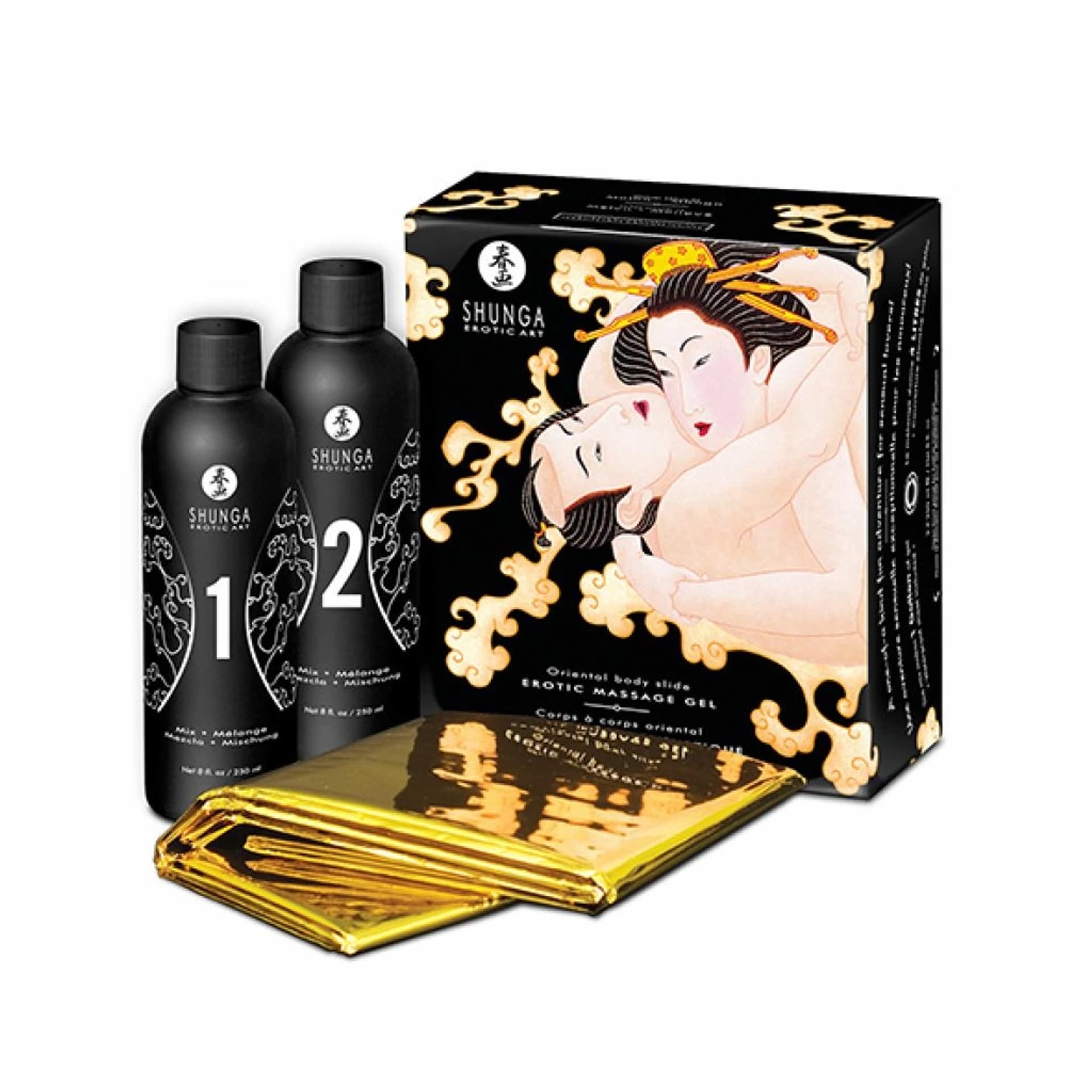 

Żel do masażu - Shunga Oriental Body-to-Body Massage Melon & Mango