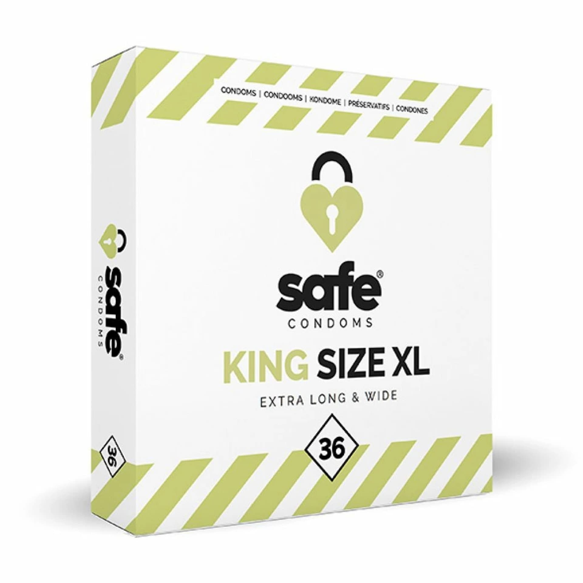 

Prezerwatywy - Safe King Size XL 36 szt