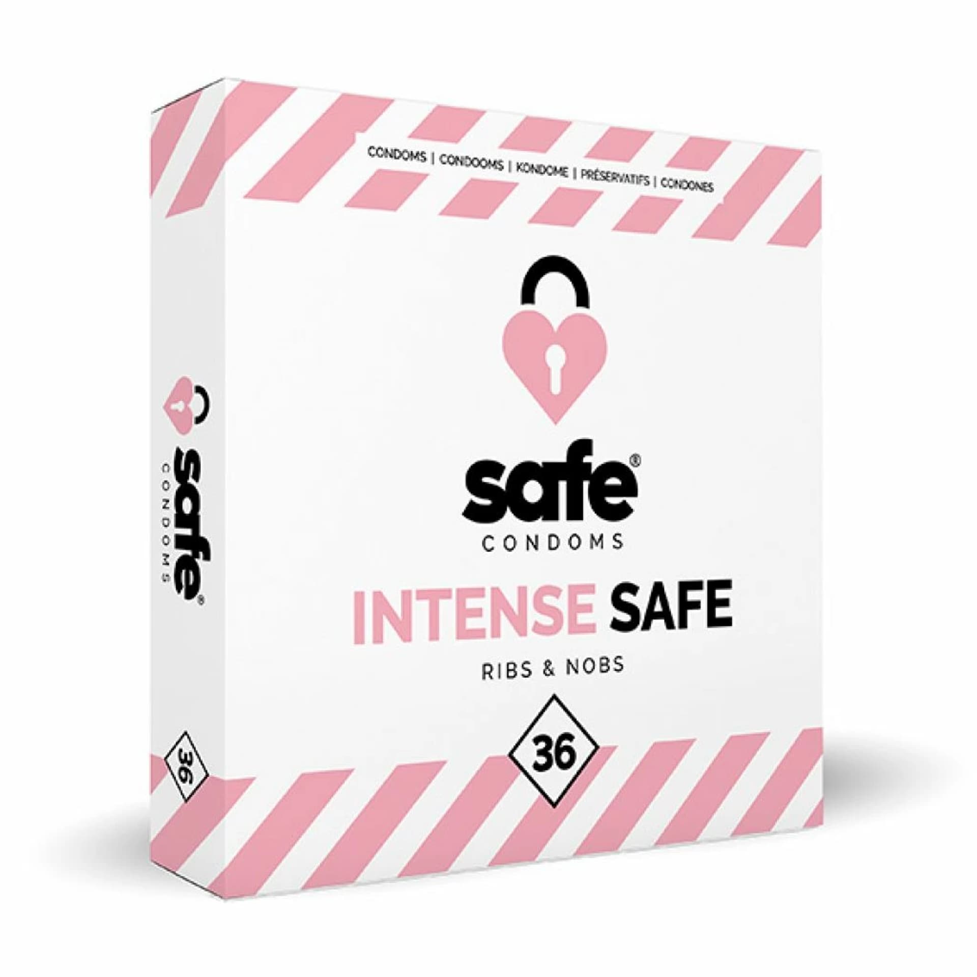 

Prezerwatywy stymulujące - Safe Intense Safe 36 szt