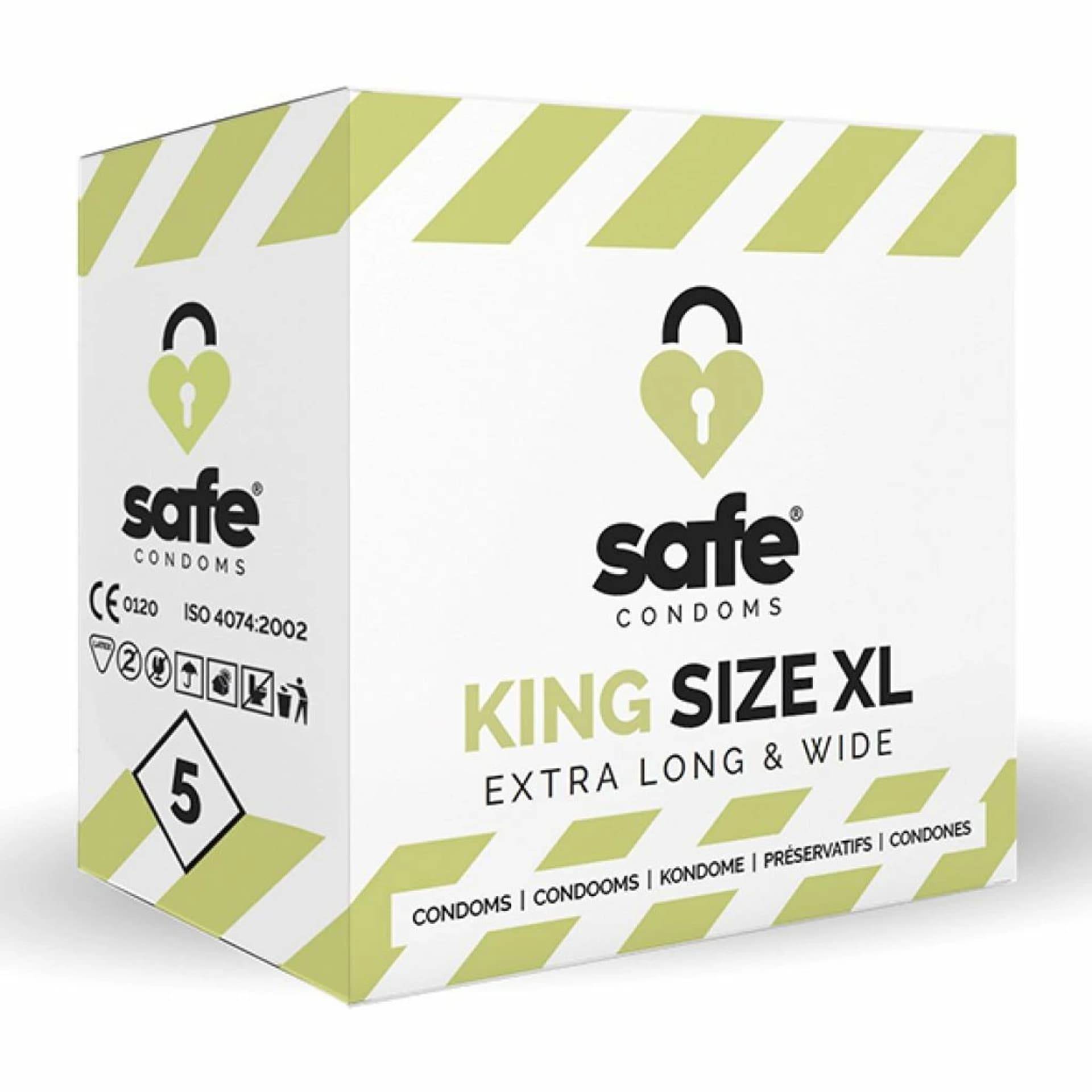 

Prezerwatywy - Safe King Size XL 5 szt