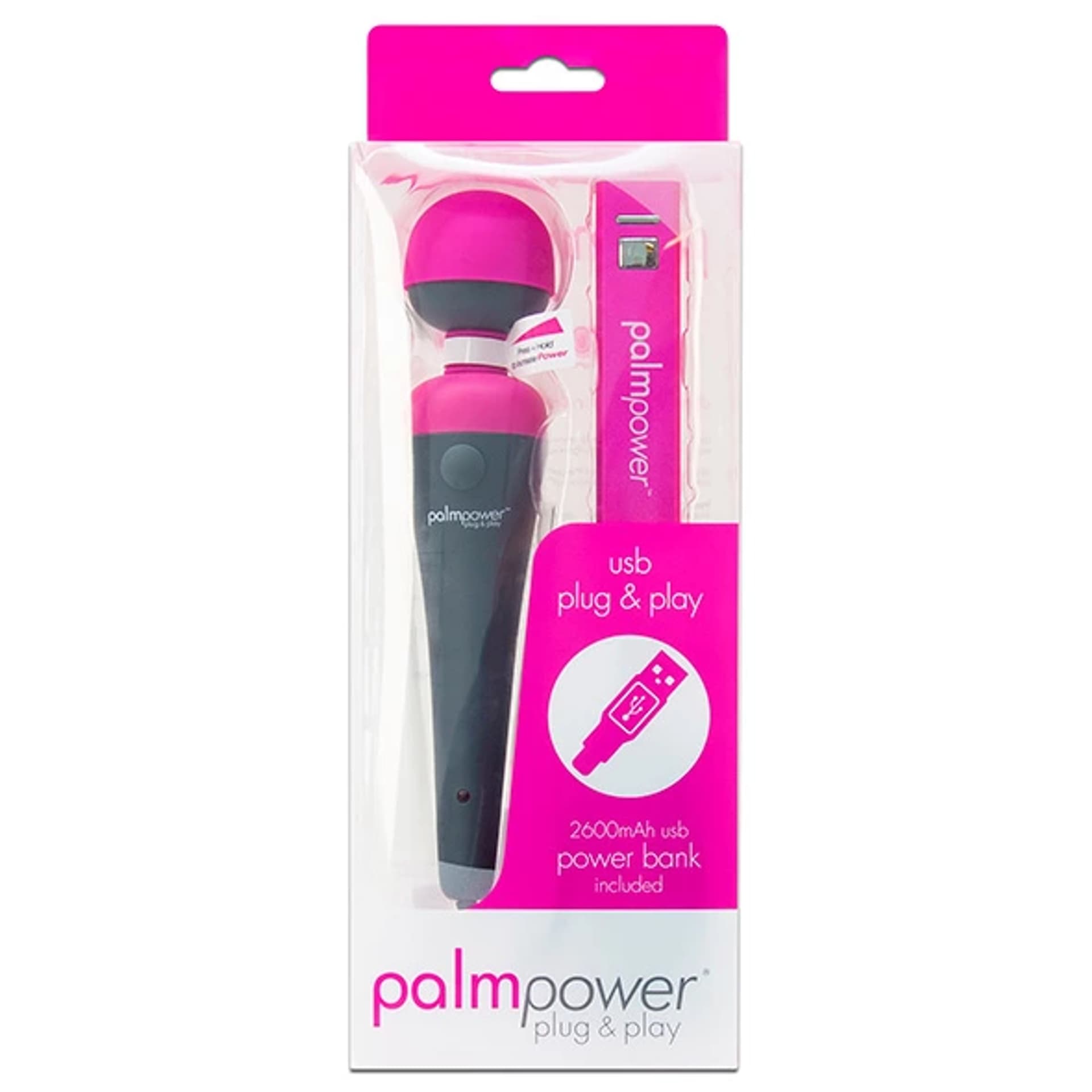 

Masażer - PalmPower Plug & Play Wand Massager