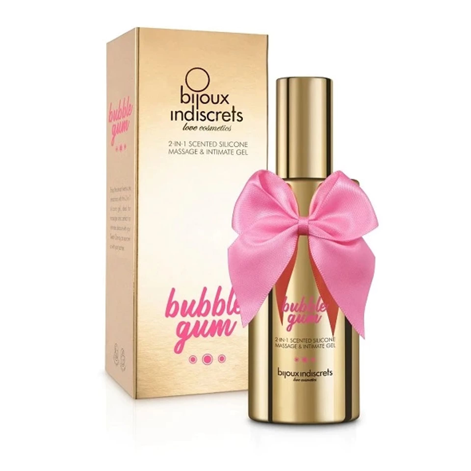 

Silikonowy lubrykant i żel do masażu - Bijoux Indiscrets Bubblegum Massage and Intimate Gel 100 ml