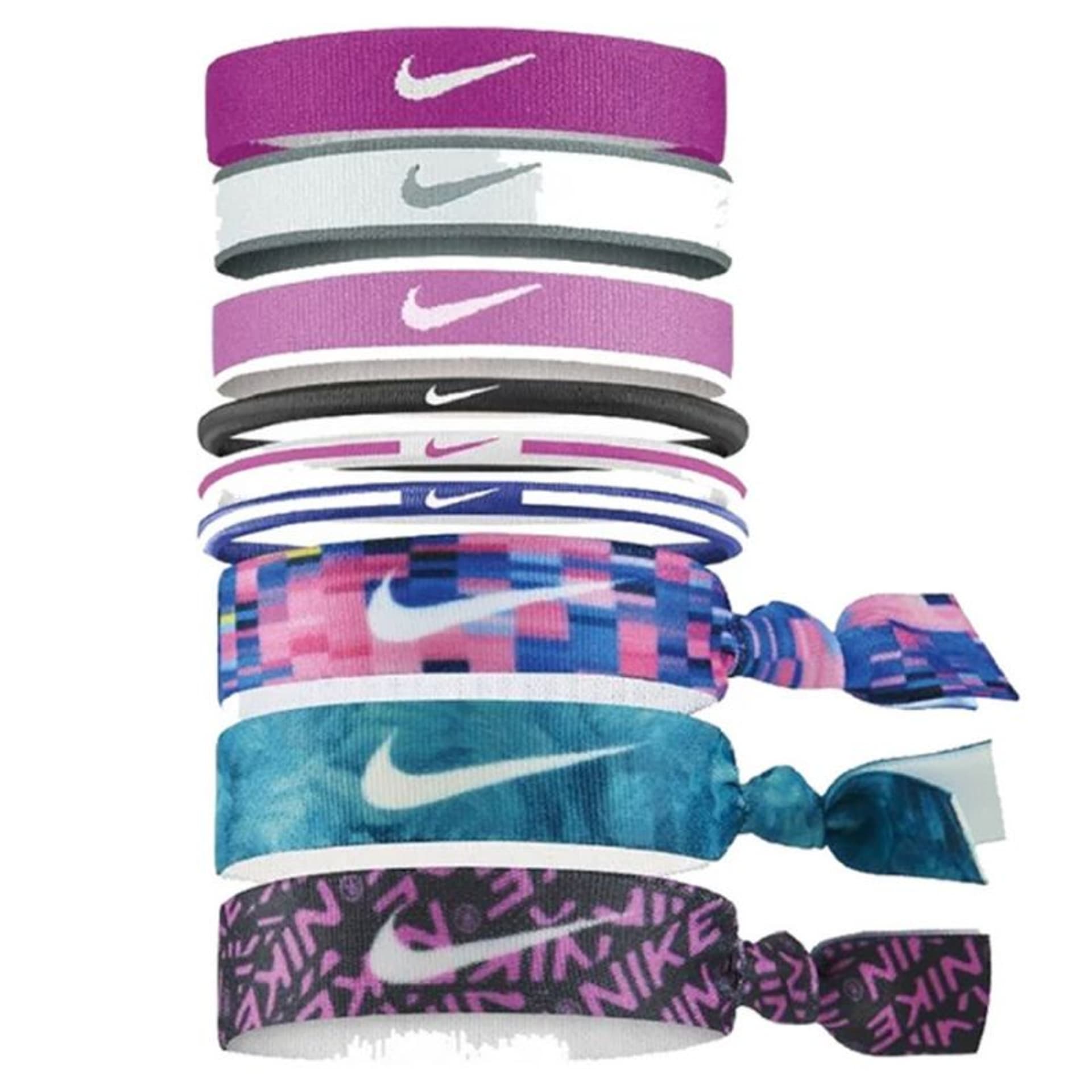 

Opaski do włosów Nike Mixed (kolor Wielokolorowy, rozmiar 420x10 mm)