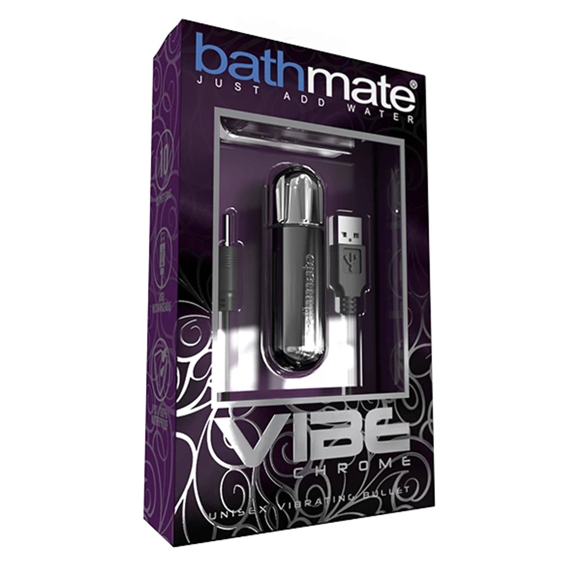 

Wibrator - Bathmate Vibe Bullet Chrome