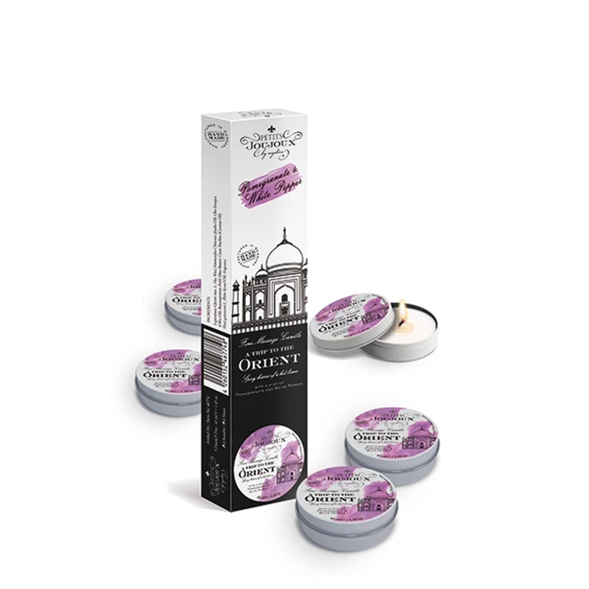 

Zestaw pięciu świec do masażu - Petits Joujoux Massage Candle Orient