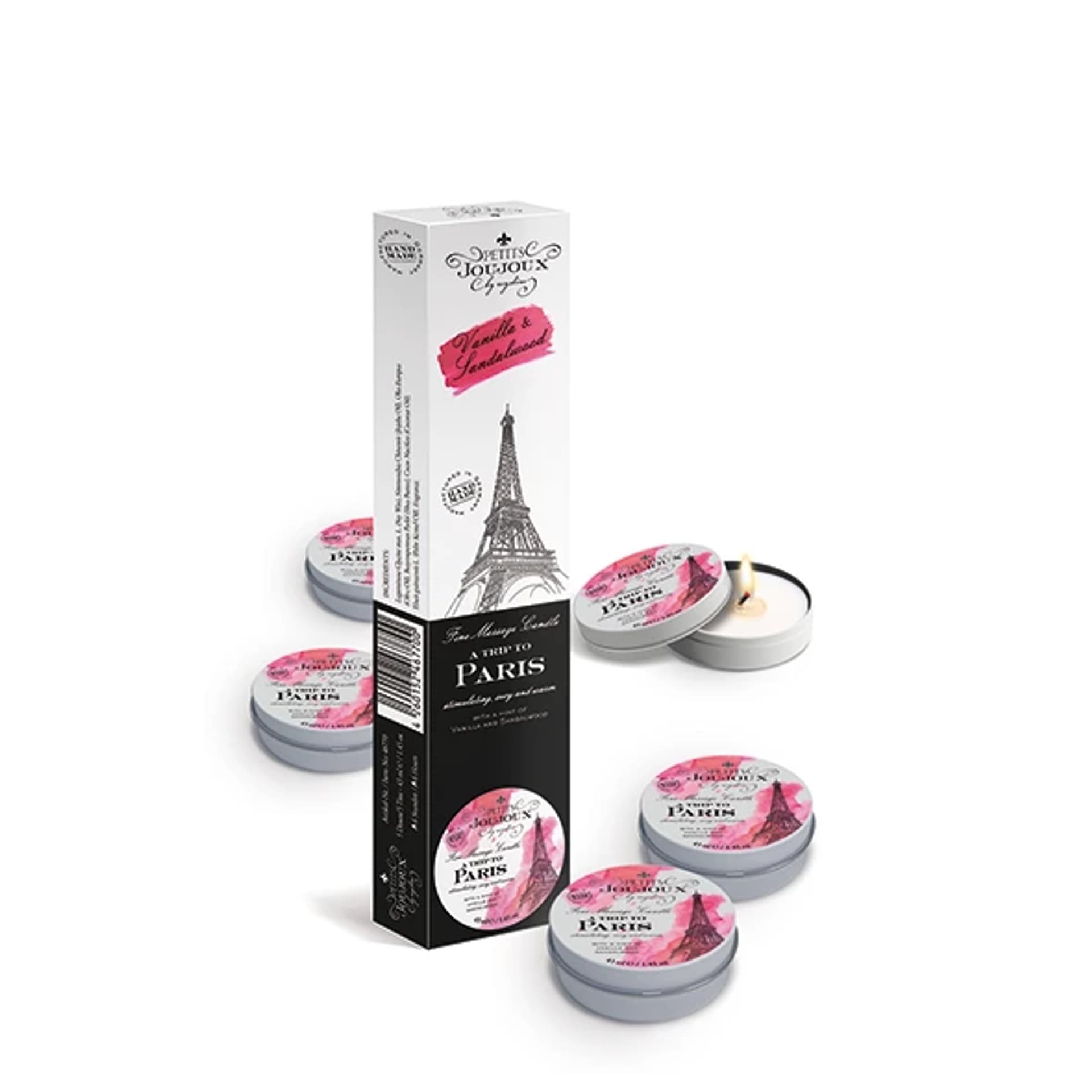 

Zestaw pięciu świec do masażu - Petits Joujoux Massage Candle Paris