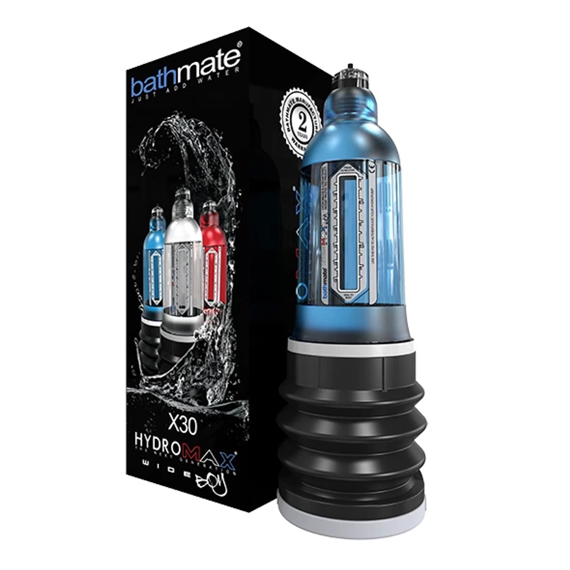 

Pompka powiększająca penisa - Bathmate Hydromax7 Wide Boy Blue