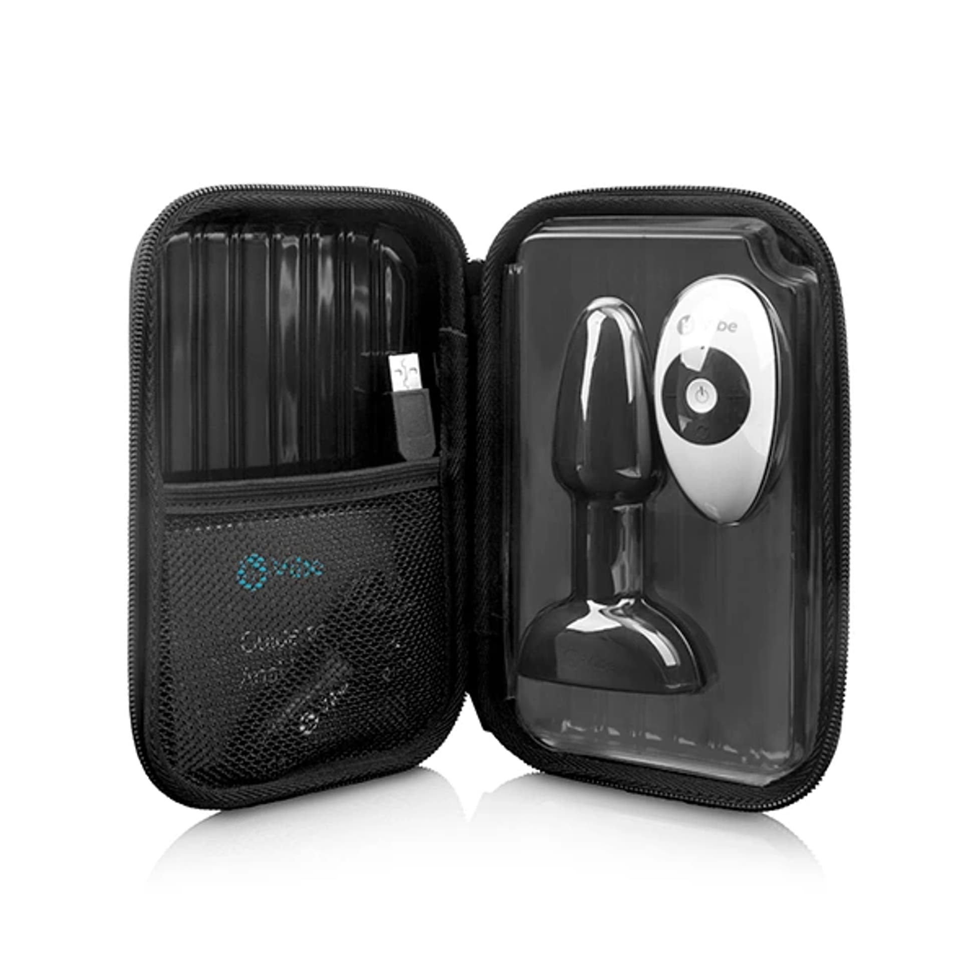 

Zdalnie sterowany plug analny - B-Vibe Rimming Petite Black