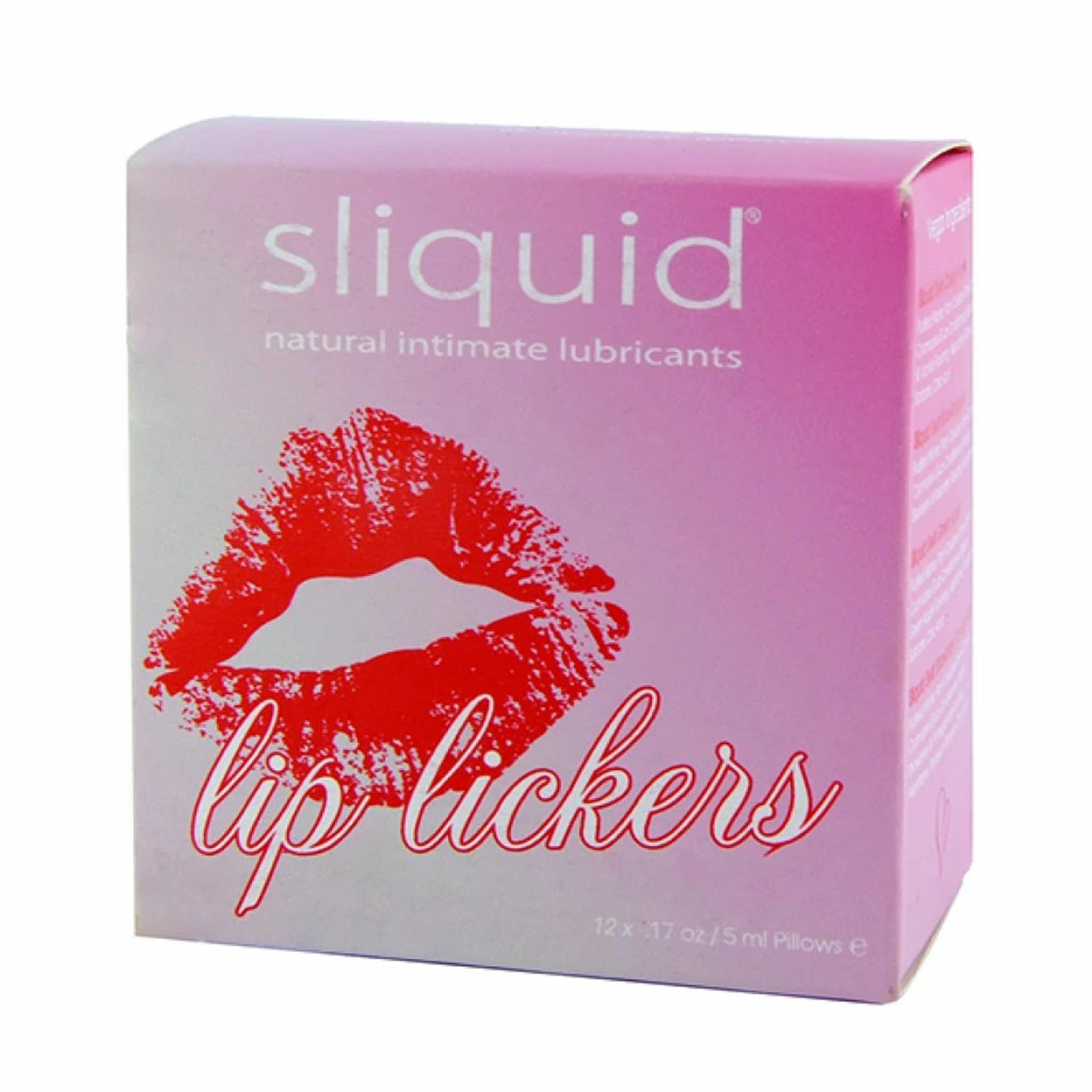 

Zestaw lubrykantów w saszetkach - Sliquid Lip Lickers Lube Cube 60 ml