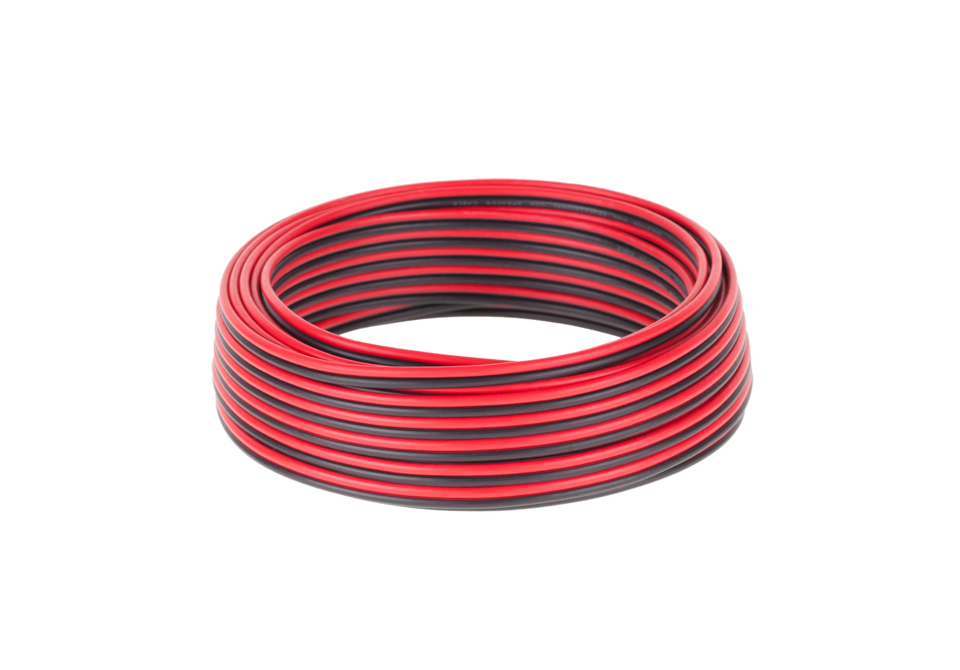 

Kabel głośnikowy CCA 0.75mm czarno-czerwony 10M (1LL)