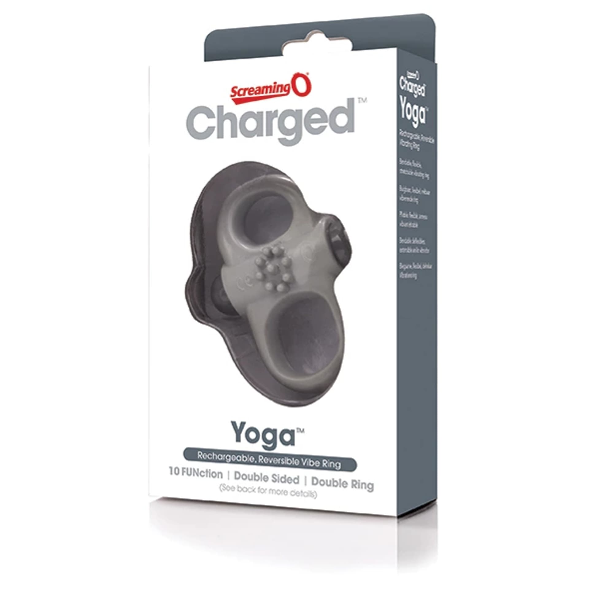 

Pierścień wibrujący - The Screaming O Charged Yoga Grey