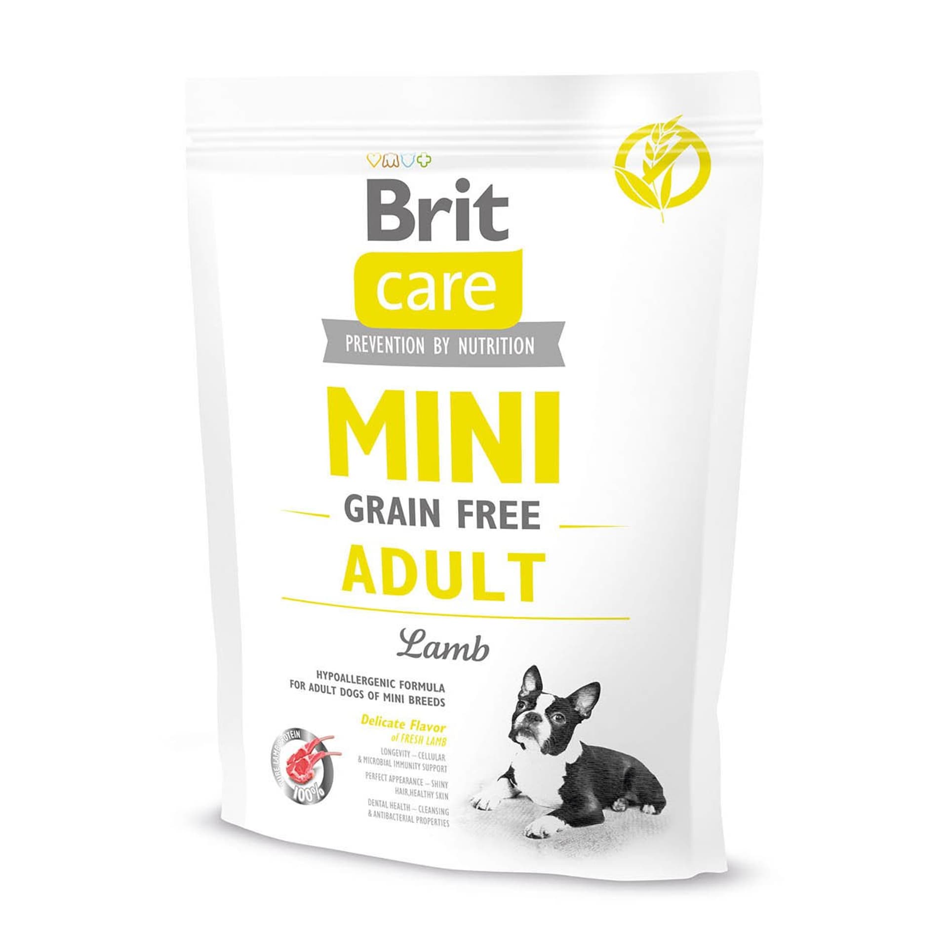 

Brit Care Grain Free Mini Adult Lamb 400g