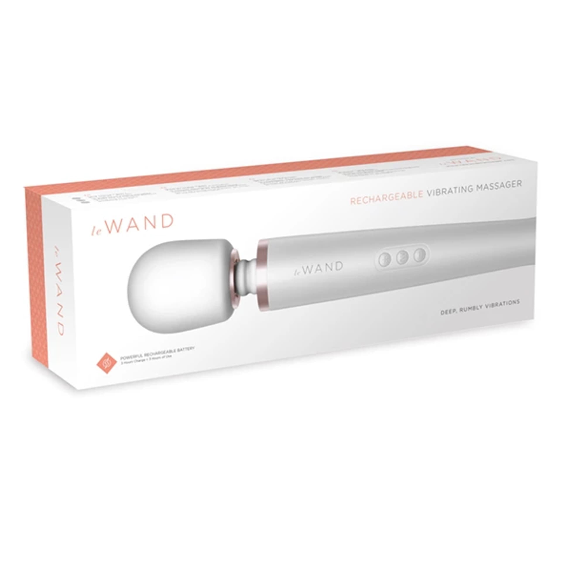 

Masażer - Le Wand Massager Pearl White